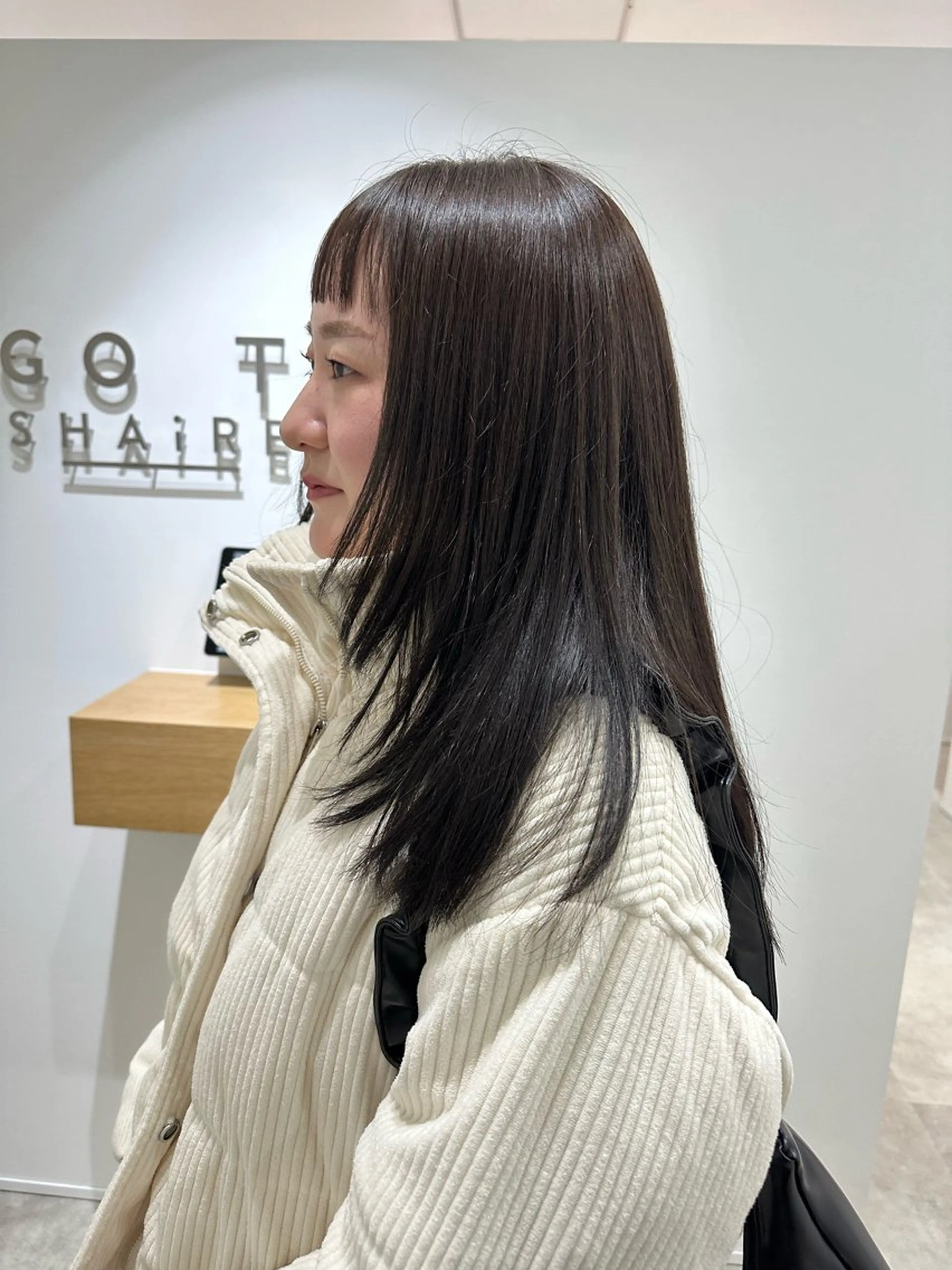 ロング カラー カット ヘアカラー トリートメント レイヤー/ナチュラル 💐nao.のヘアスタイル