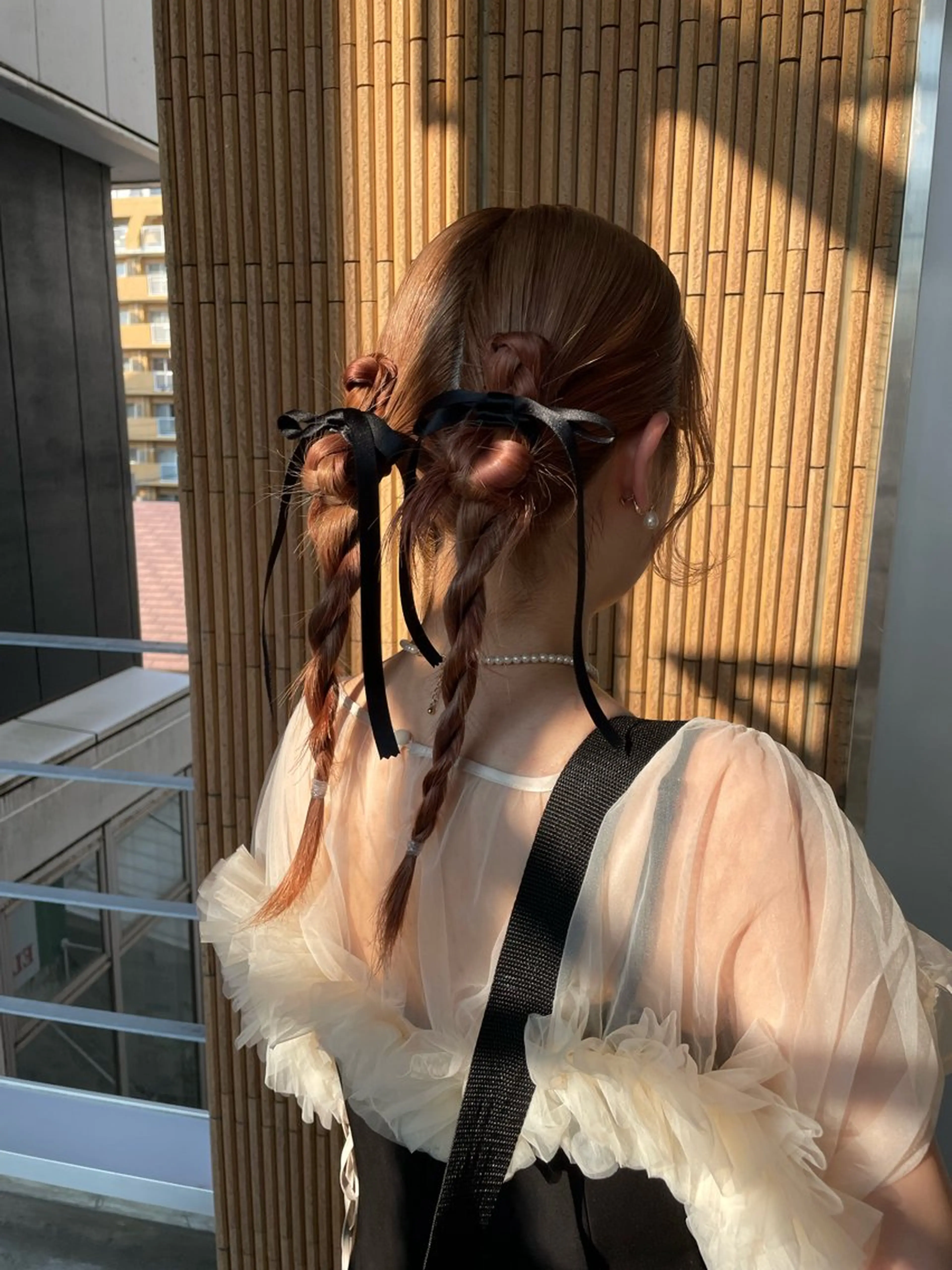 セミロング ヘアアレンジ ♡kyoka /  uyu♡のヘアスタイル