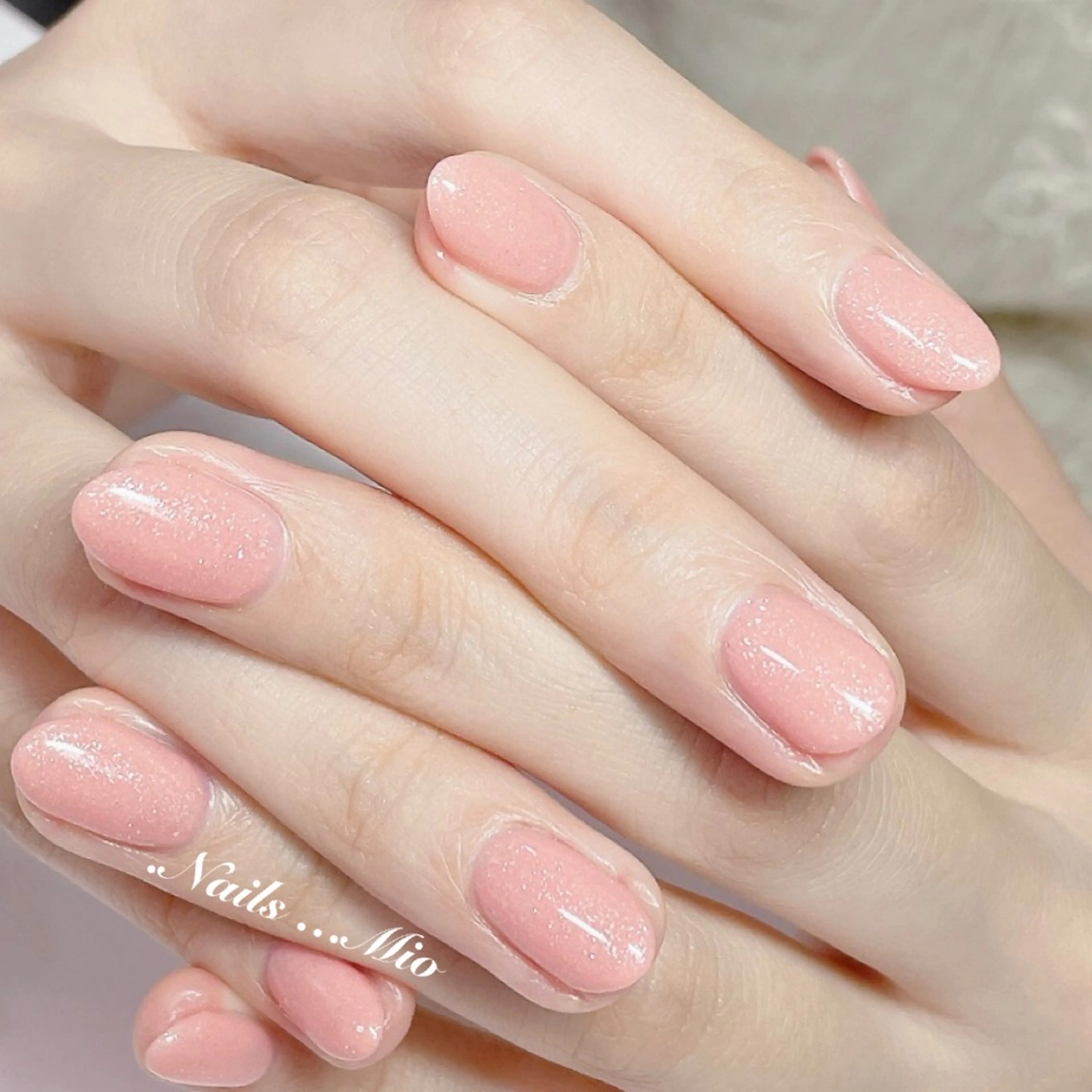 ネイル ジェルネイル ワンカラーネイル .Nails Mio 赤羽西ネイルサロンのネイルデザイン