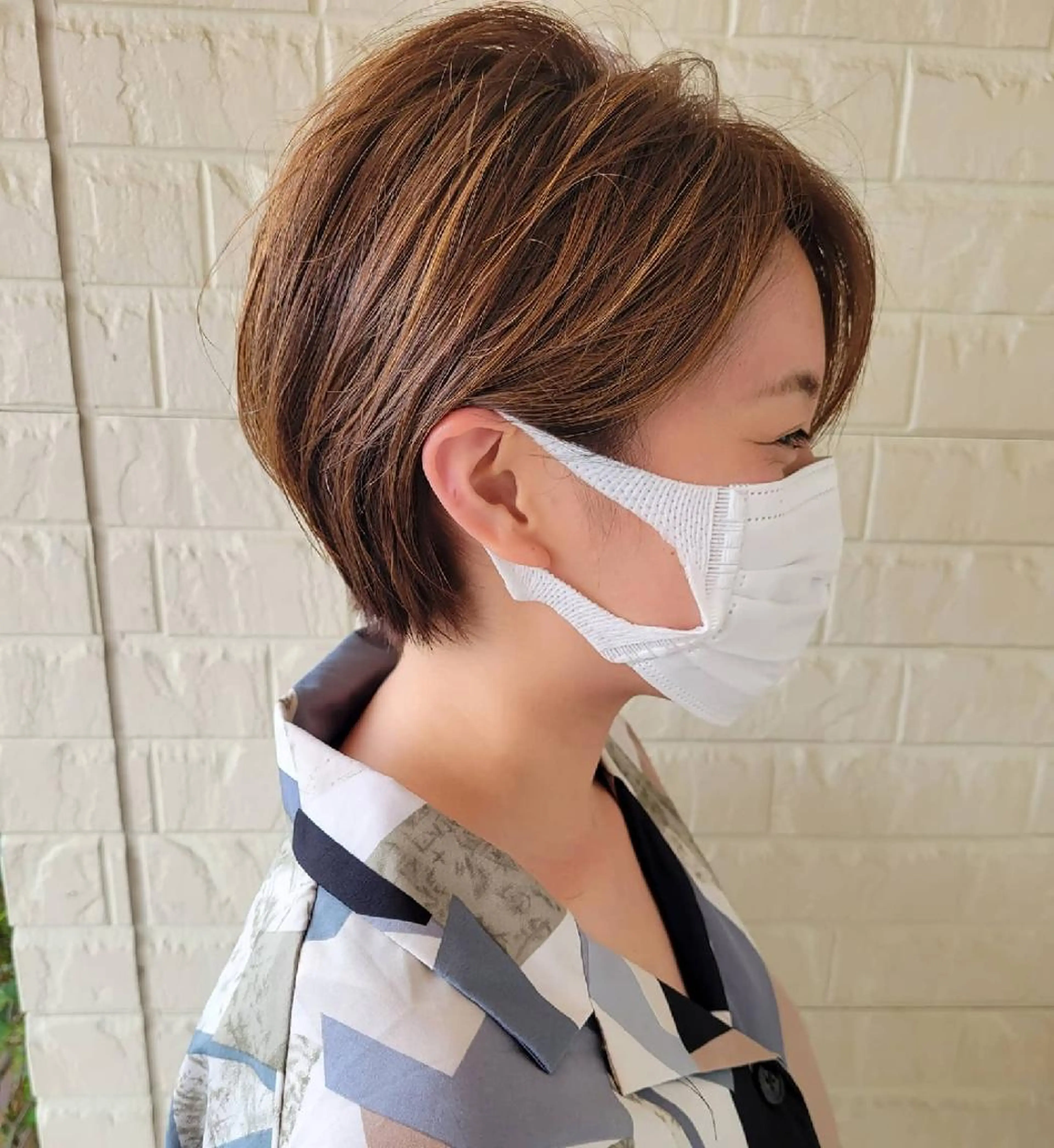 ショート 清水 沙織のヘアスタイル