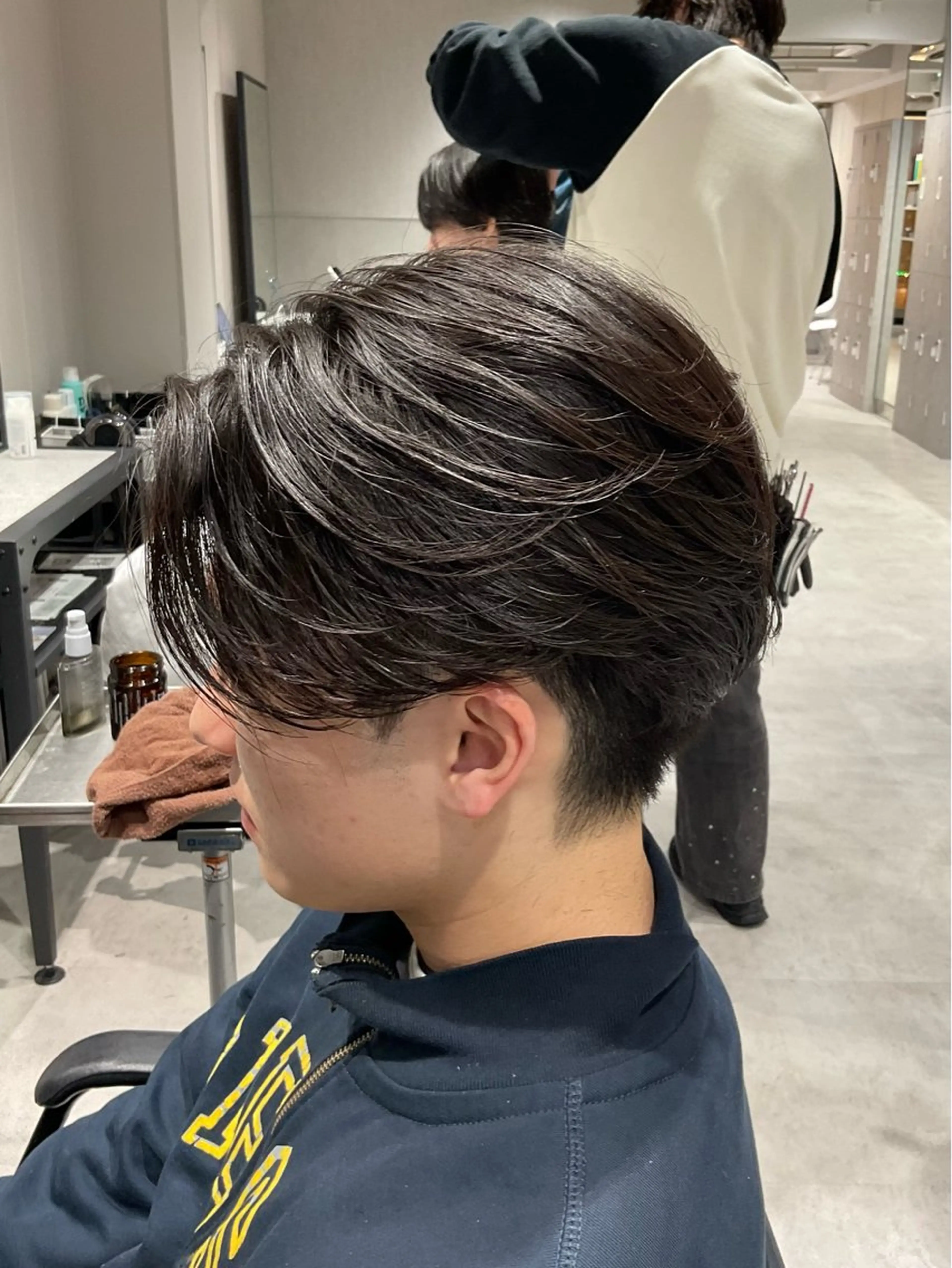 メンズ カット 縮毛矯正 メンズ縮毛矯正 /池袋/原田海朱のヘアスタイル