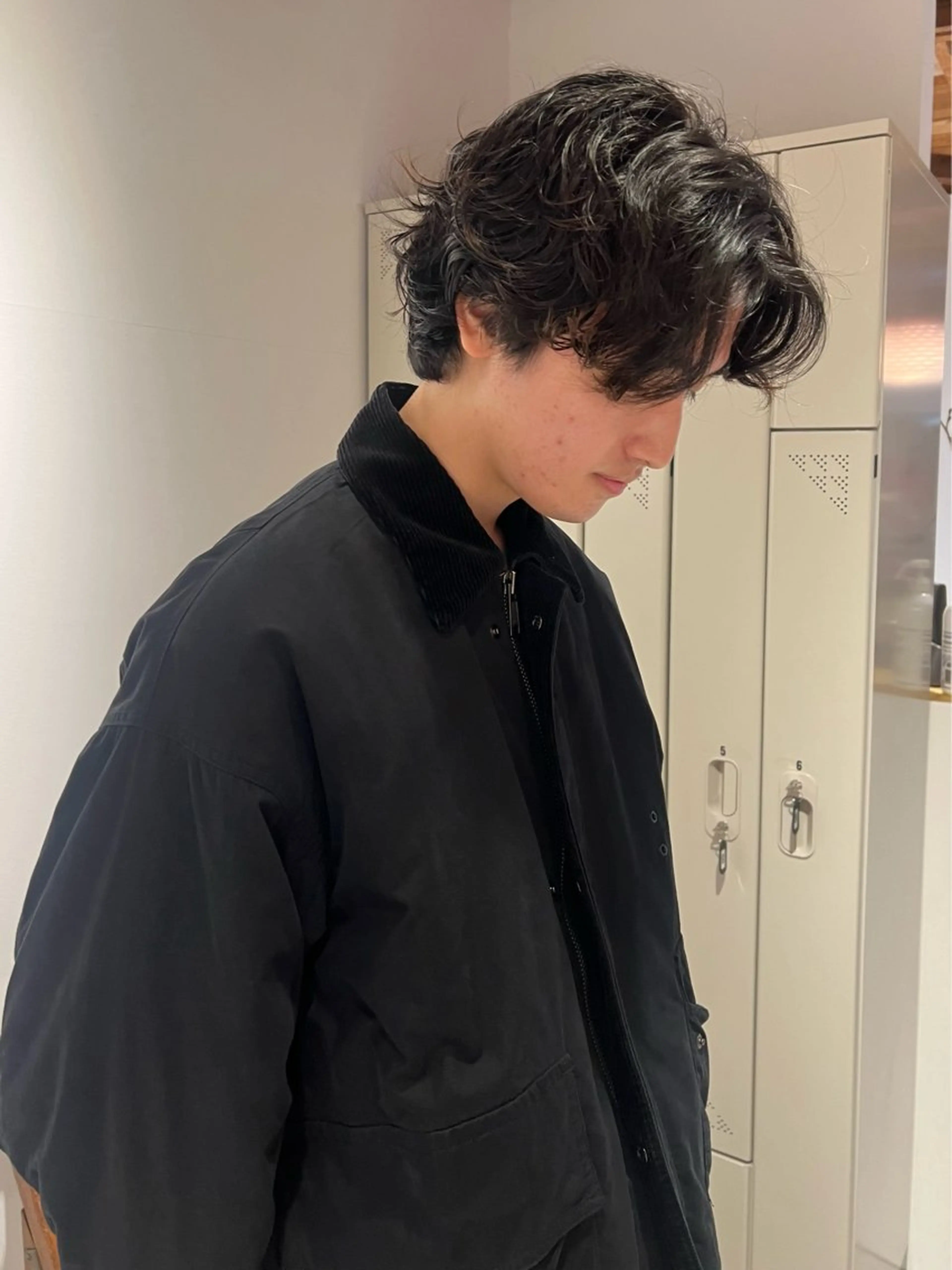 パーマ メンズ メンズパーマ io濱川 遥のヘアスタイル