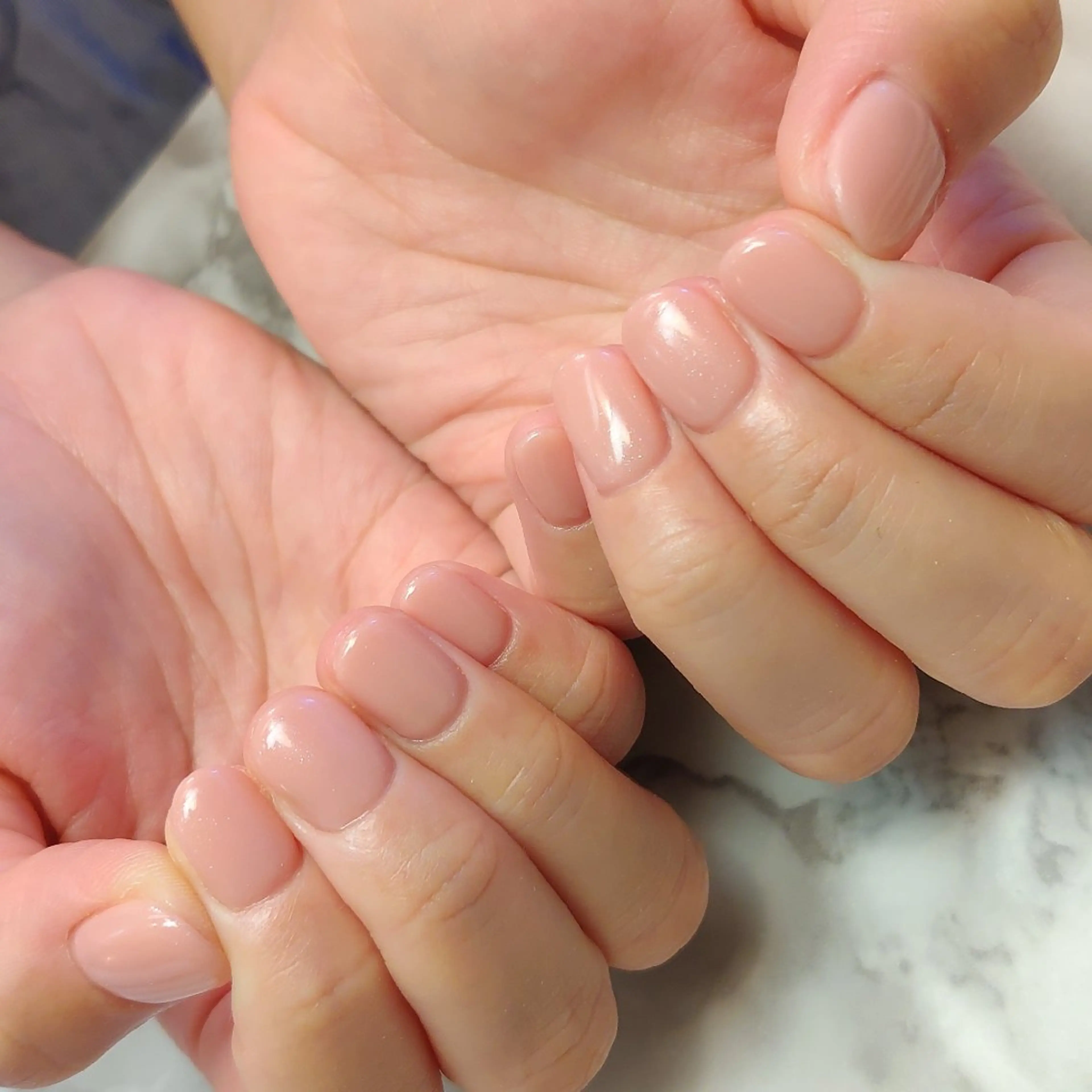 ネイル ワンカラーネイル ジェヌインネイル 河内のネイルデザイン