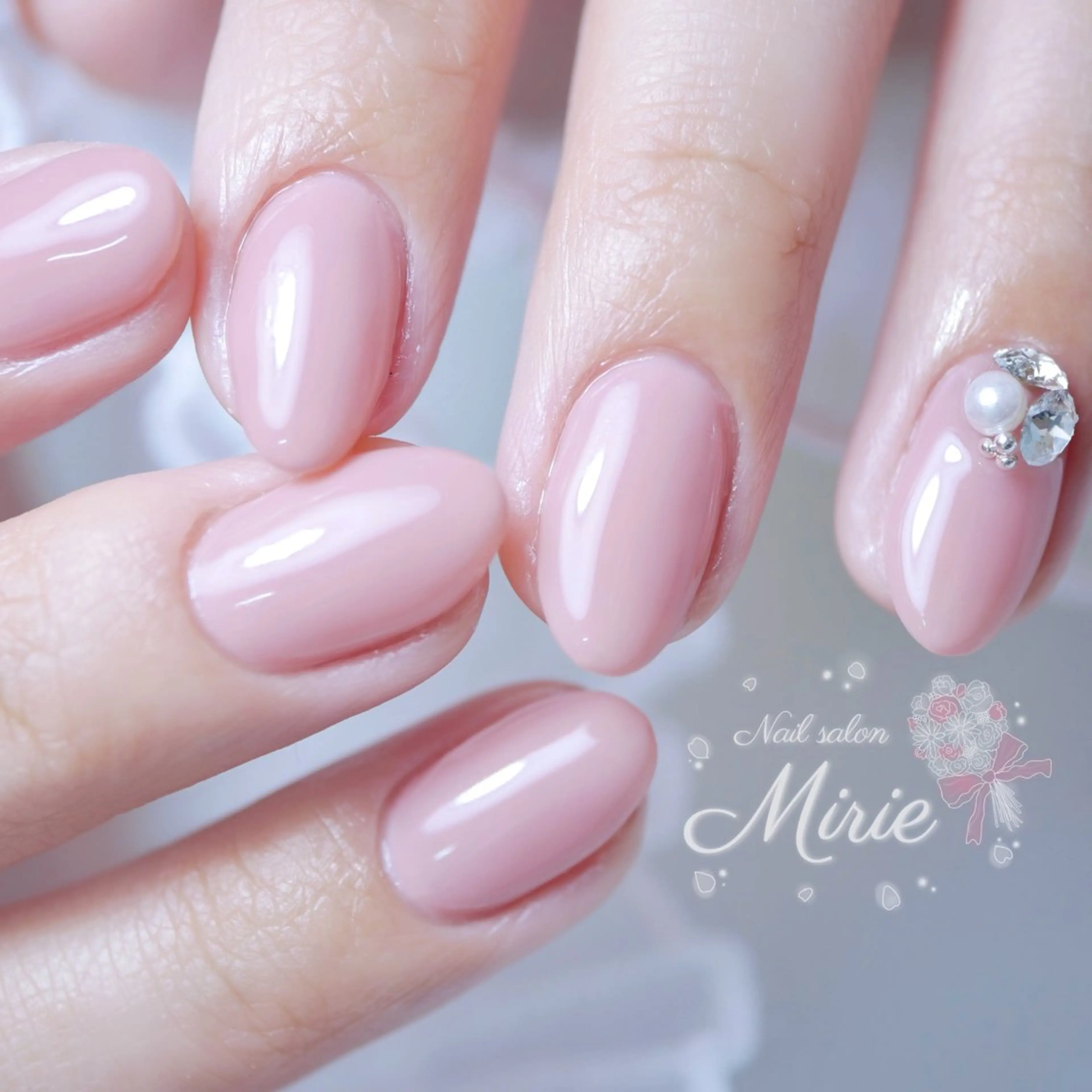 ネイル ワンカラーネイル Mami ♡のネイルデザイン