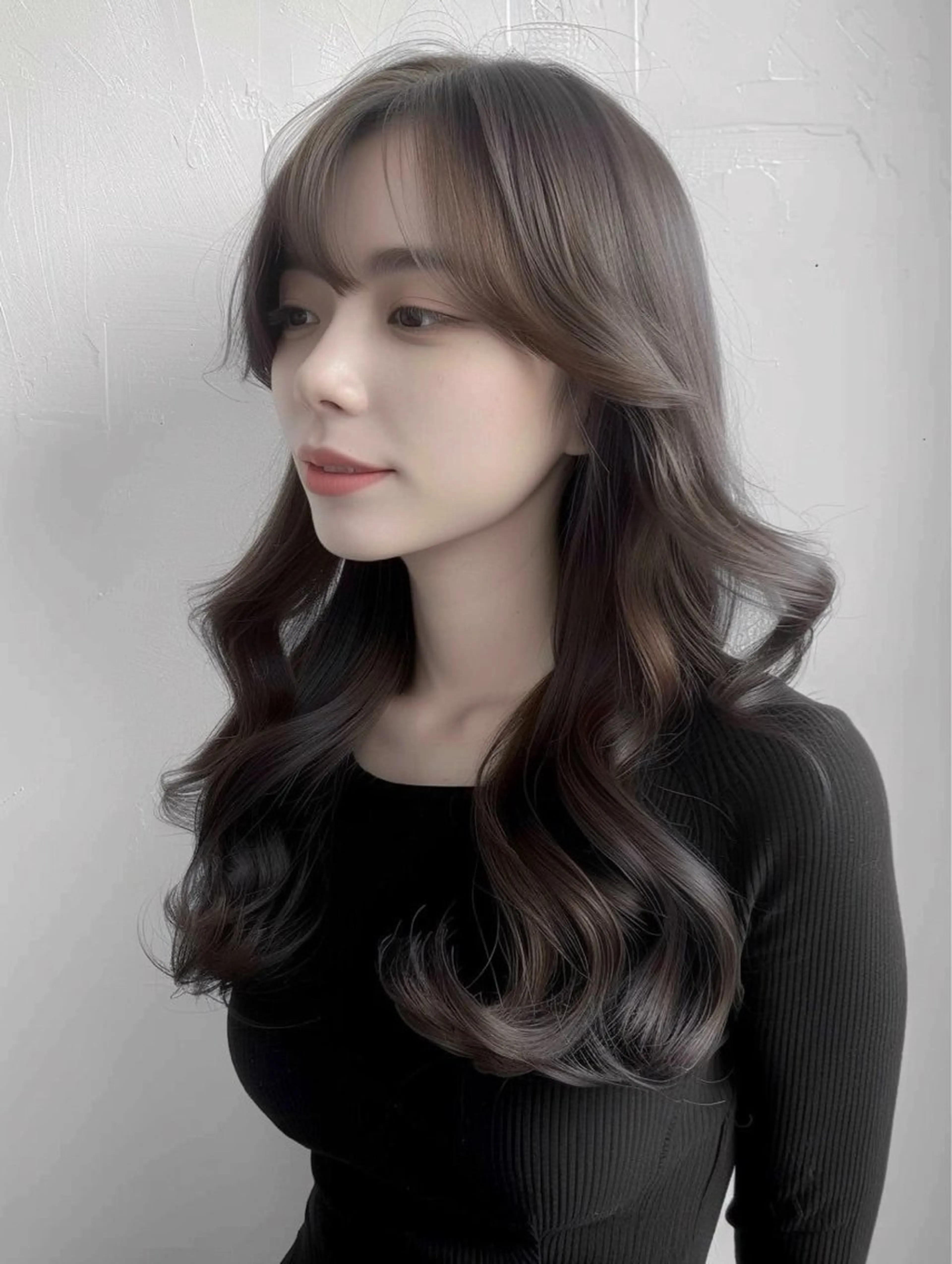 ロング カラー 新 心寧のヘアスタイル