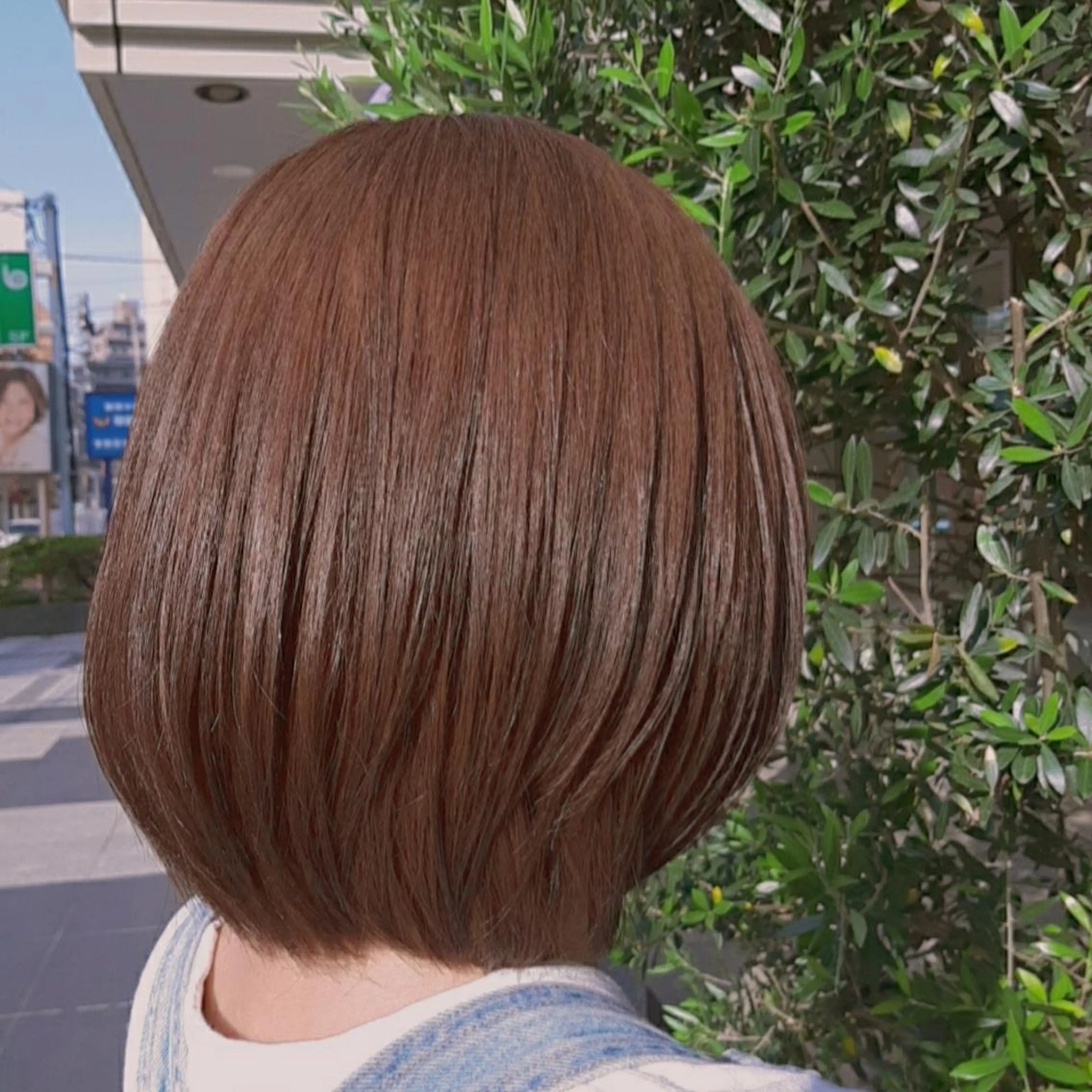 カラー ショート はらだ ともこ☺︎のヘアスタイル