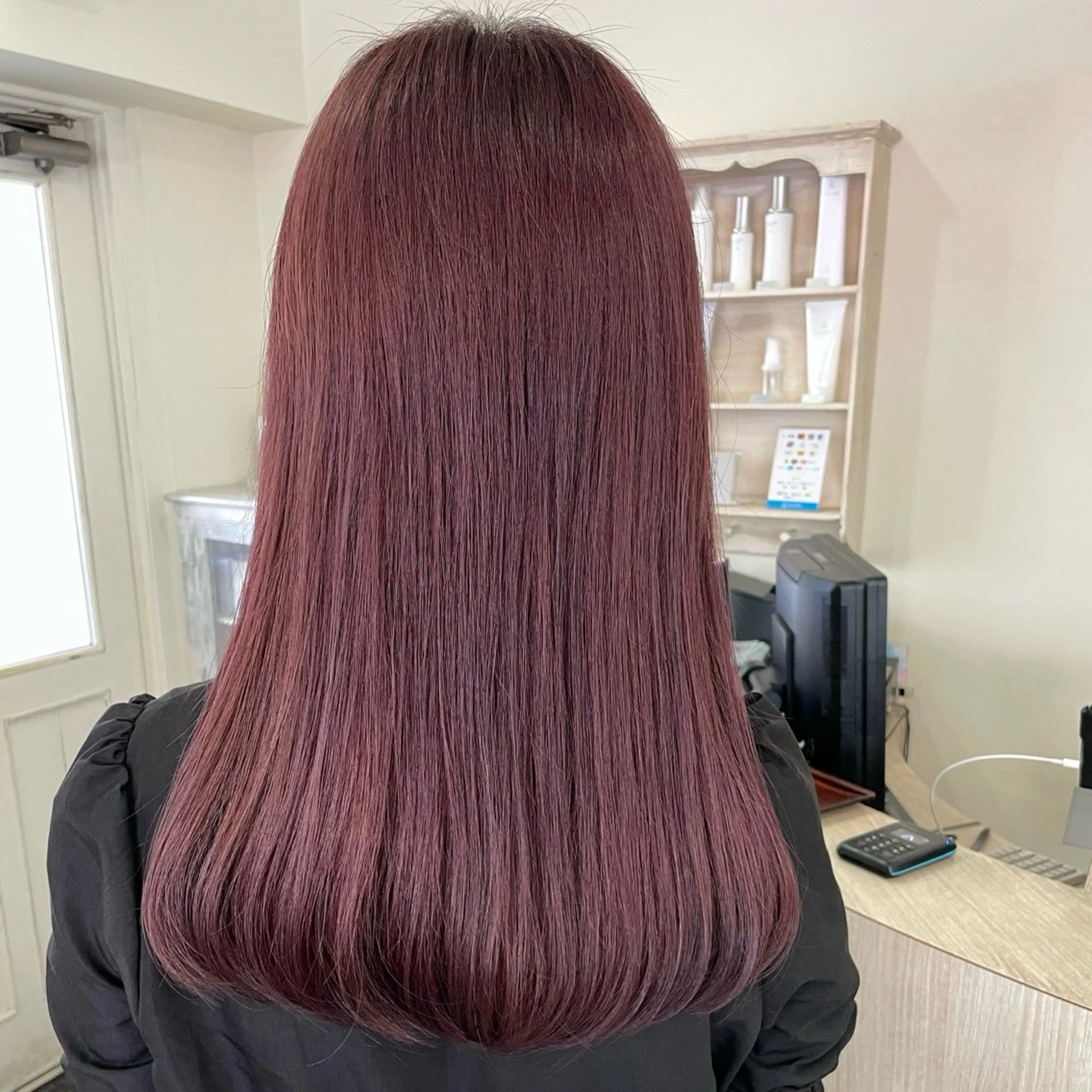 セミロング カット ヘアカラー トリートメント 【髪質改善】 Wakanaのヘアスタイル