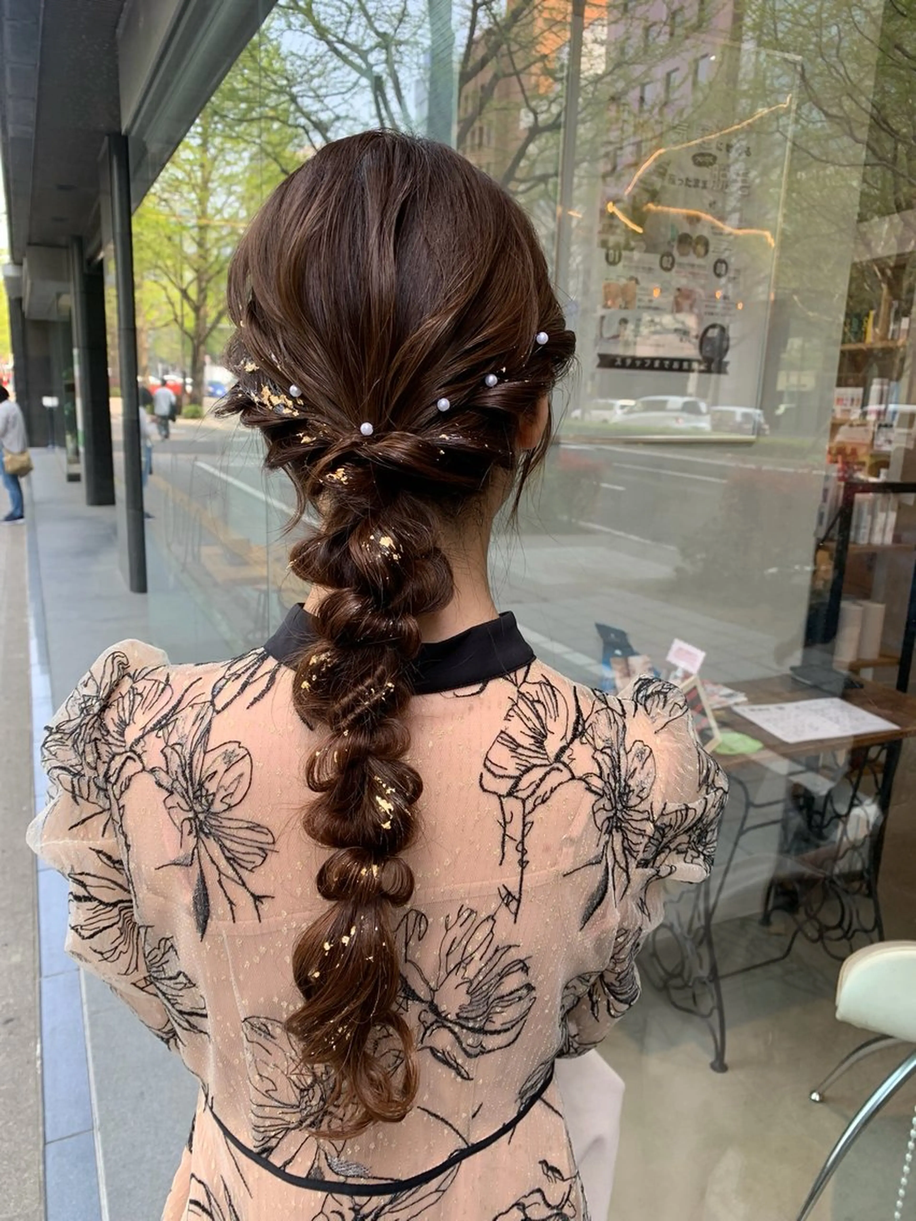 ロング ヘアアレンジ MINAMl 🌿のヘアスタイル