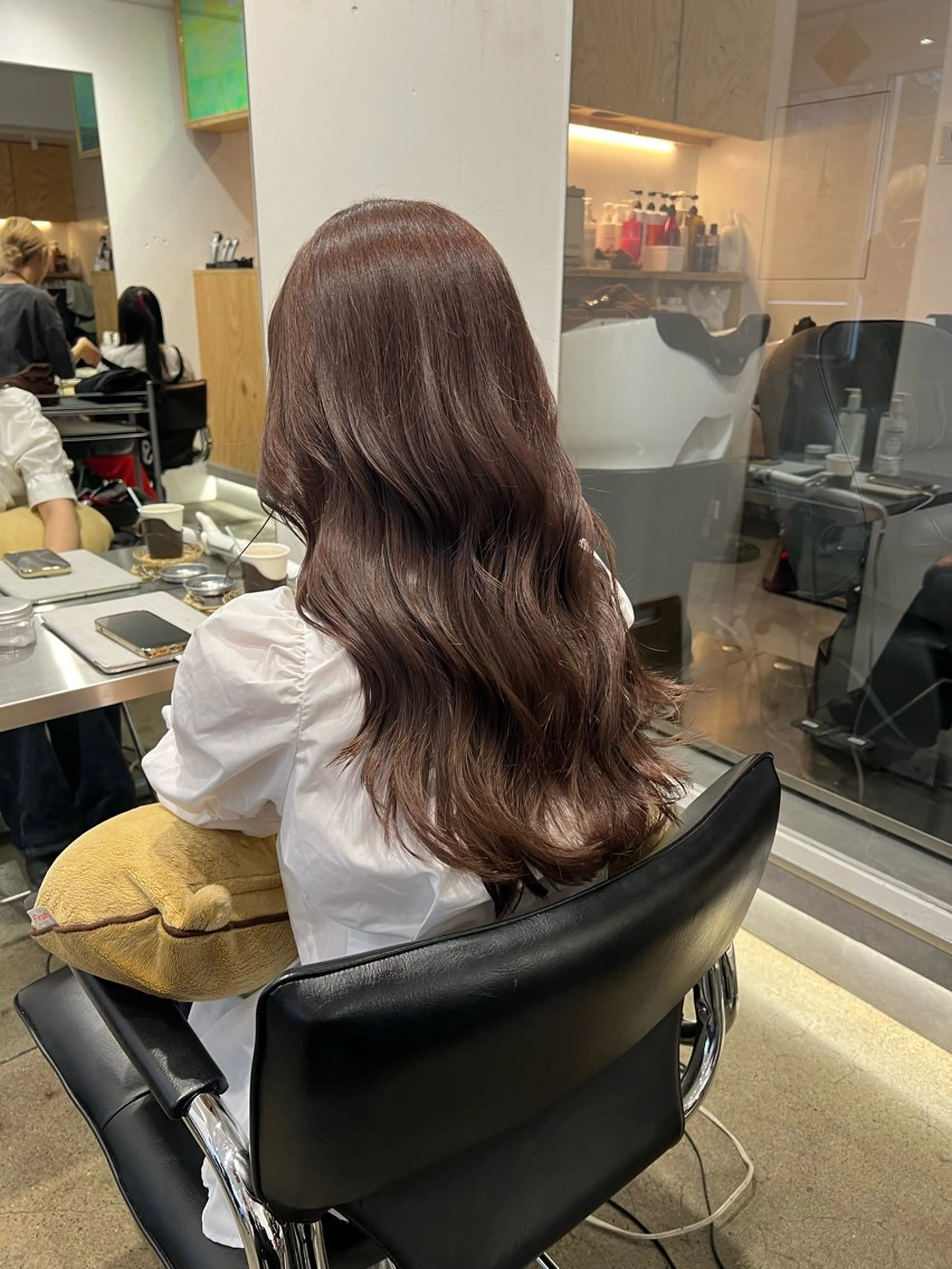 ロング カラー ヘアカラー トリートメント ヘッドスパ ✨髪質改善矯正× ブリーチ✨YU-KIのヘアスタイル