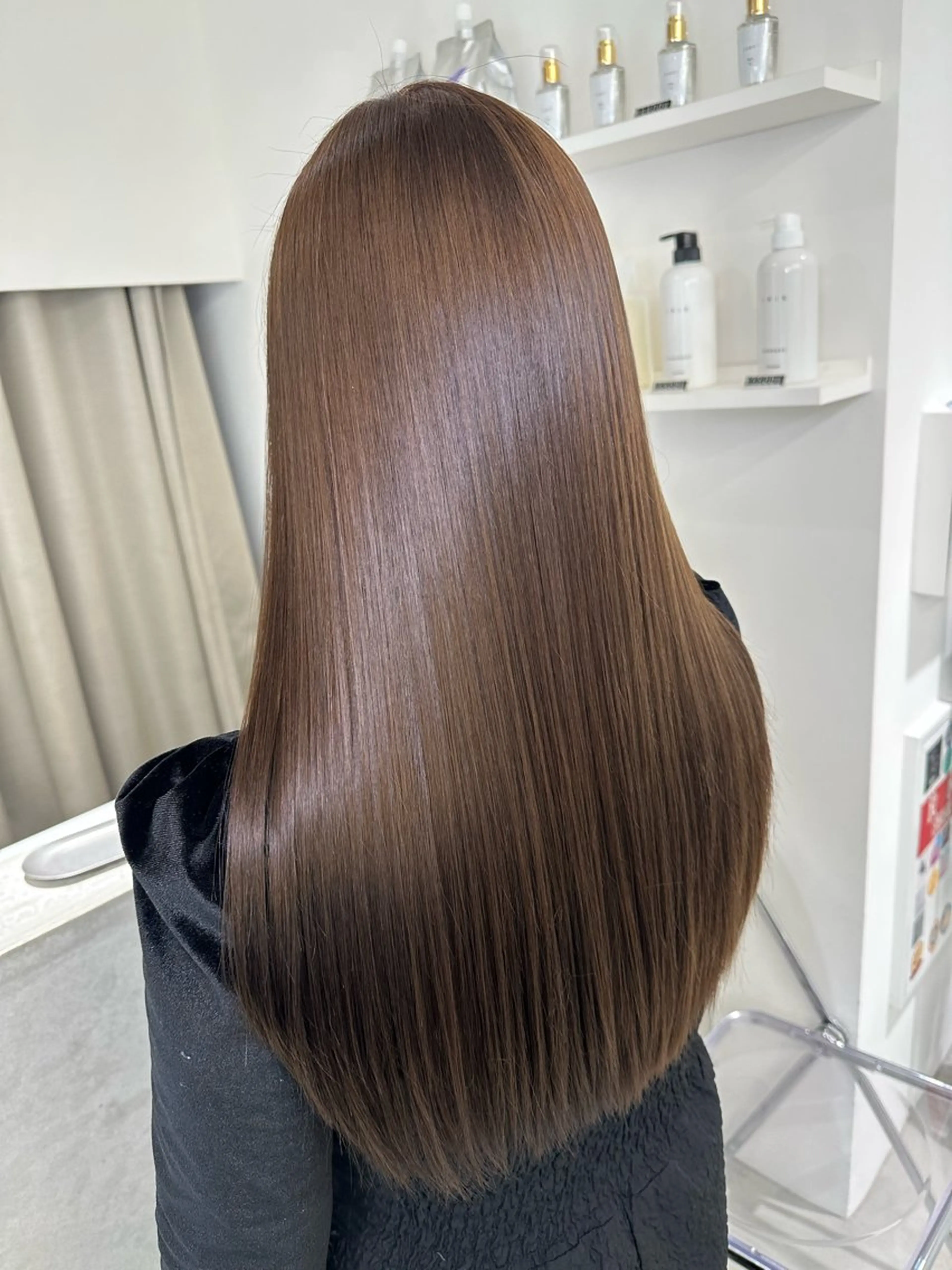 ロング カラー 髪質改善 ヘアカラー トリートメント soa.北堀江所属・soa.北堀江 のりのヘアスタイル