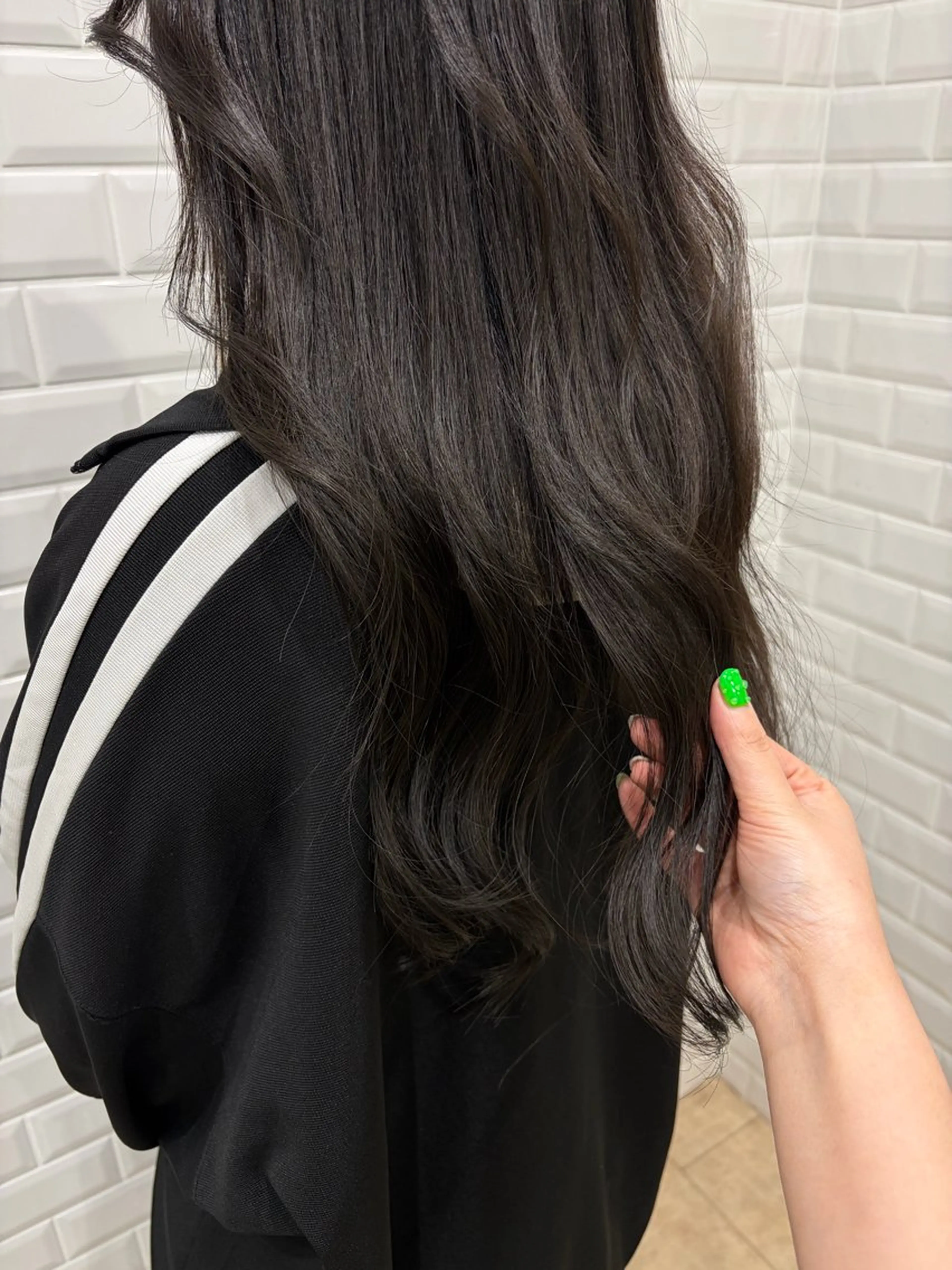 ロング カラー APPiiS所属・オノデラ ハヅキのヘアスタイル
