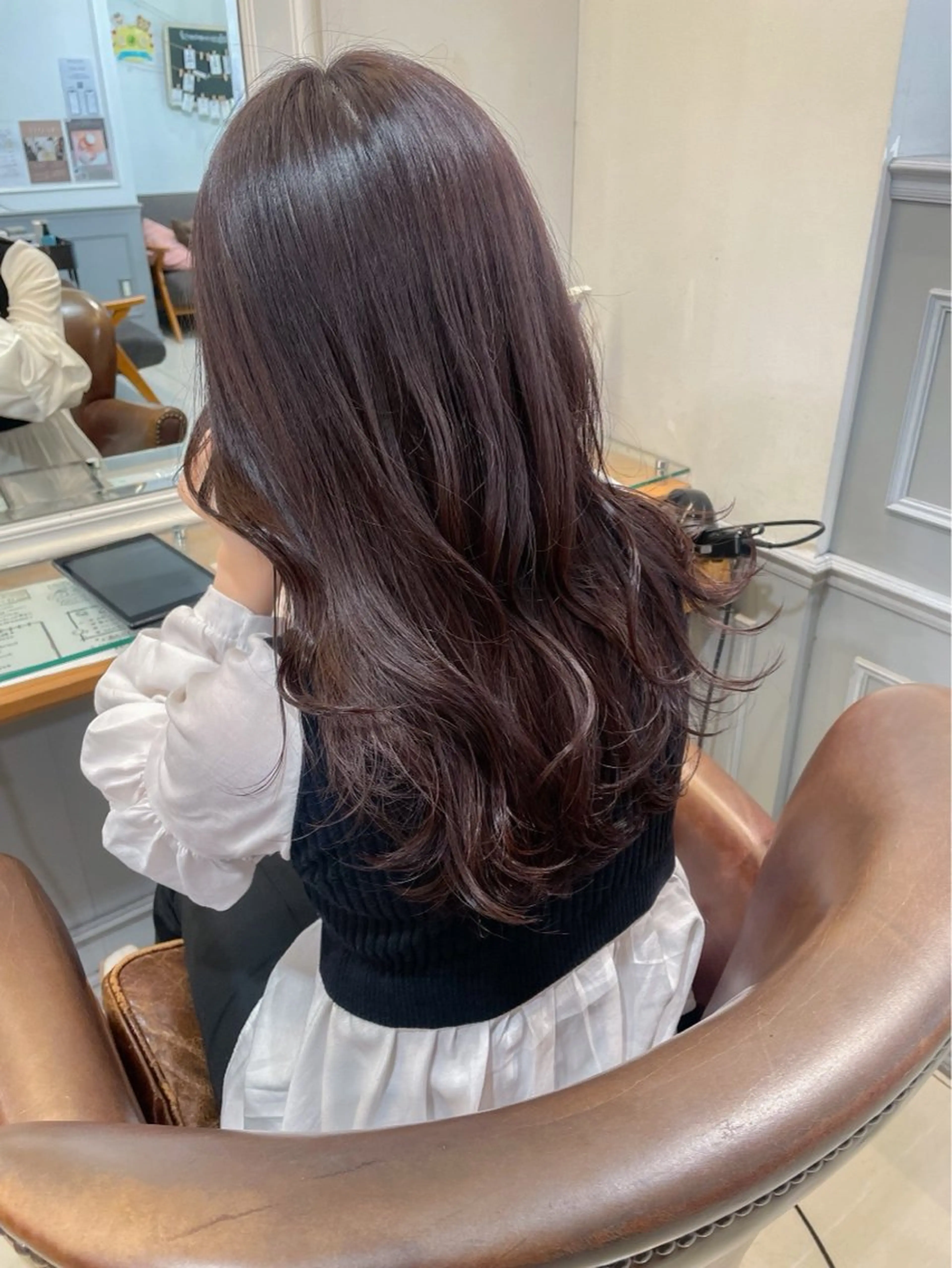 ロング 鈴木 珠奈のヘアスタイル