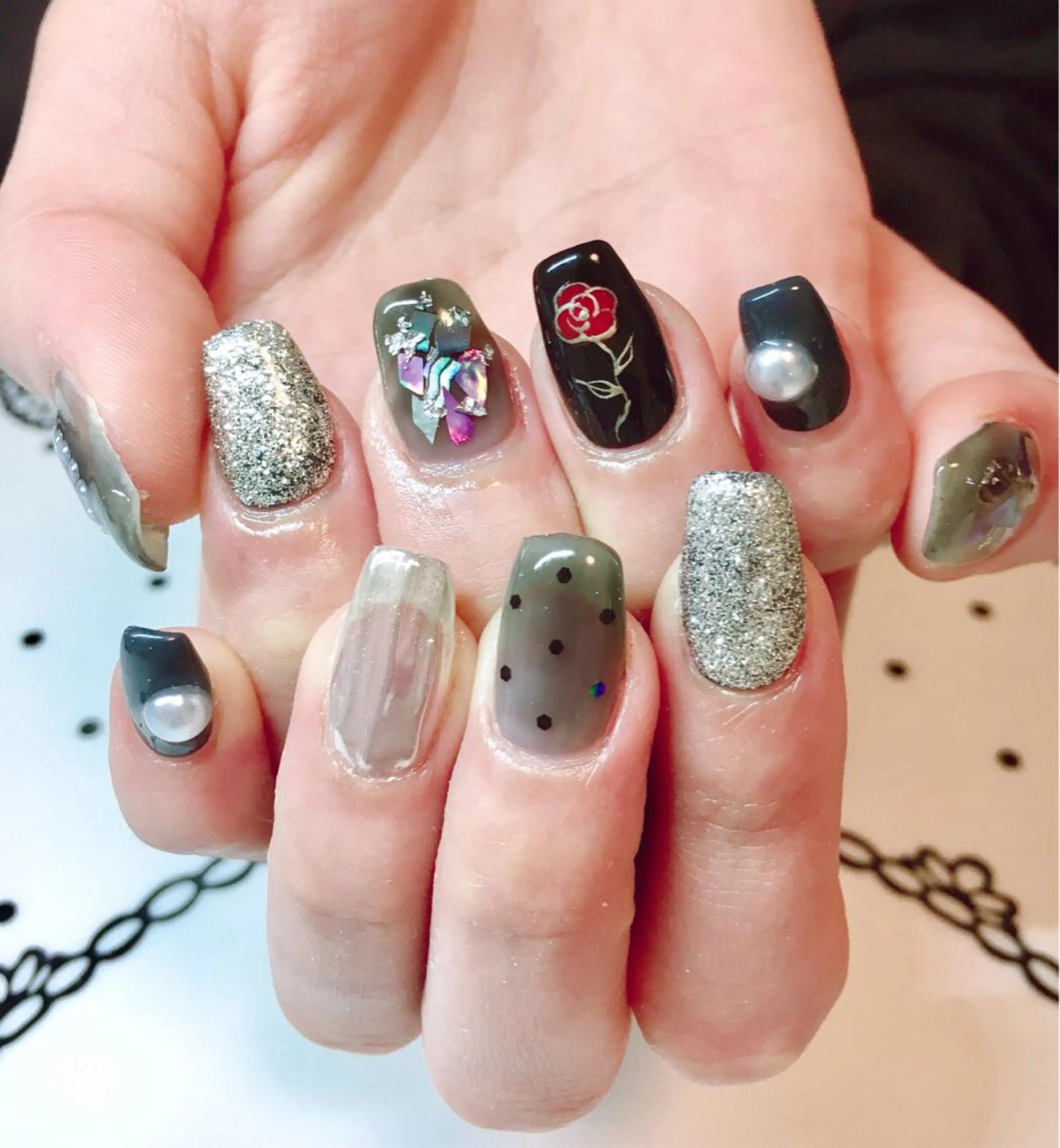 ネイル nailist cocoのネイルデザイン