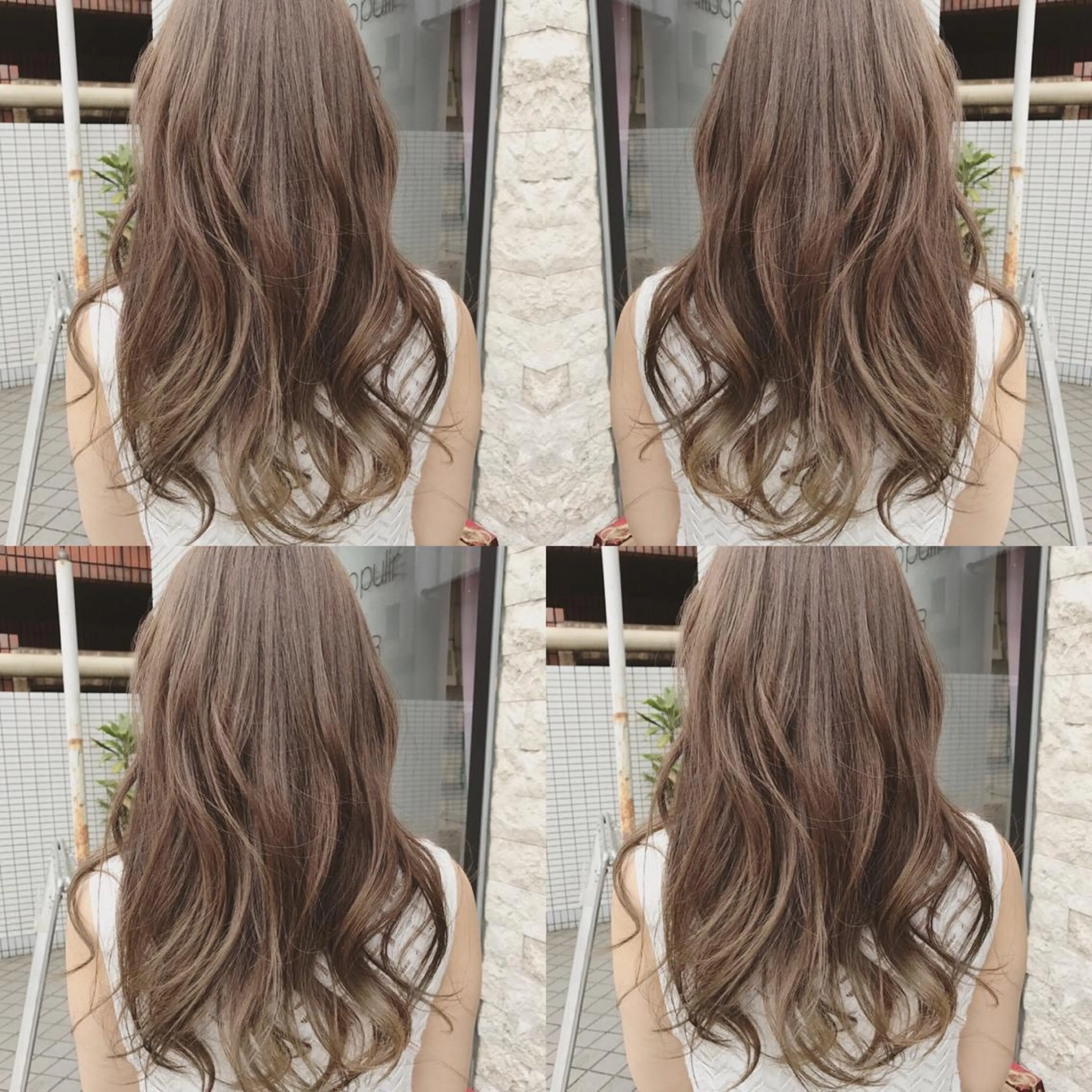 セミロング カラー パーマ ヘアアレンジ ネイル マツエク・マツパ ベージュカラー ミルクティーベージュ カット ヘアカラー トリートメント パーソナルカラー☆ 永尾拓也のヘアスタイル