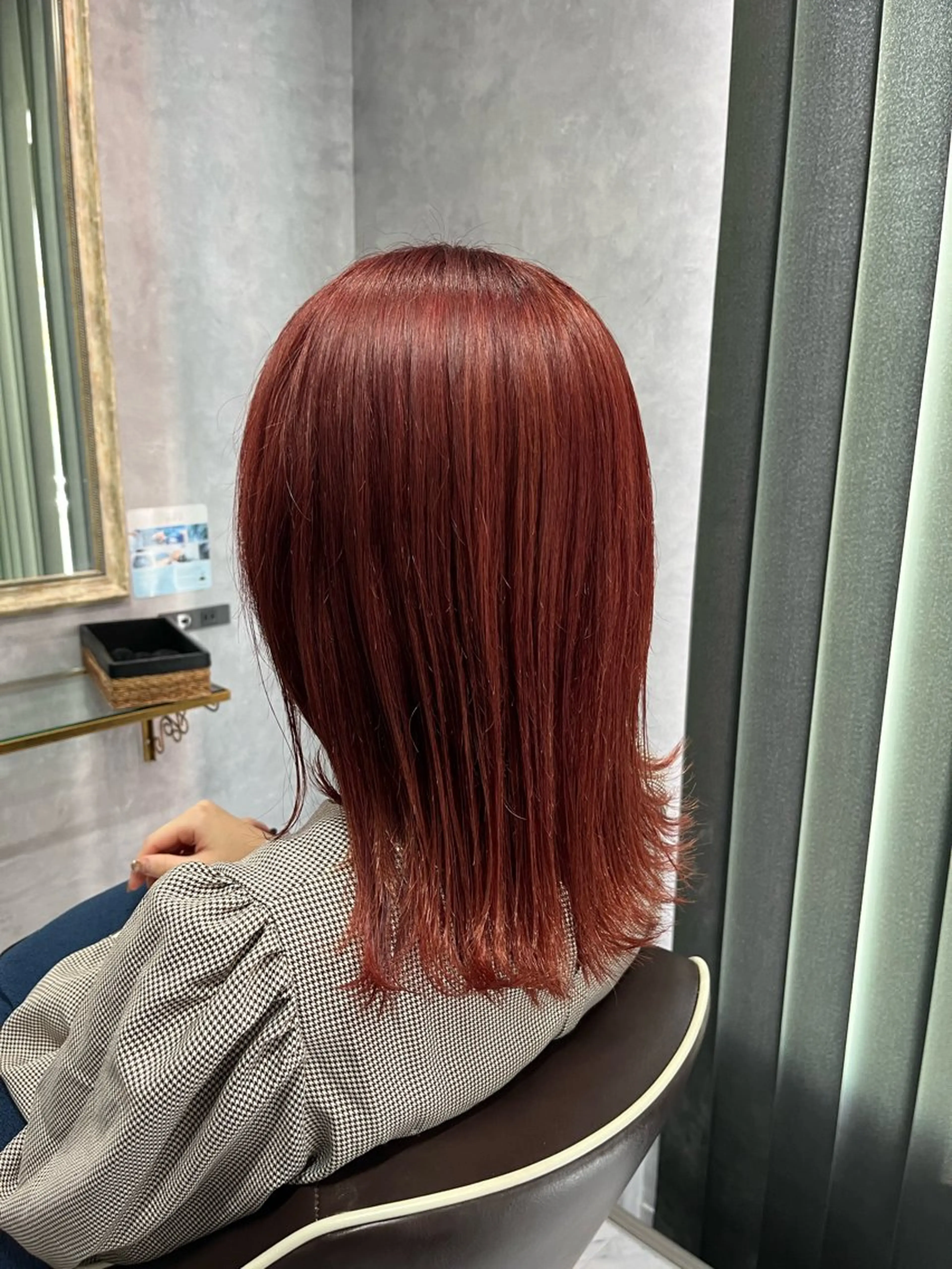 セミロング 髪質改善美容室／白石 凌大のヘアスタイル