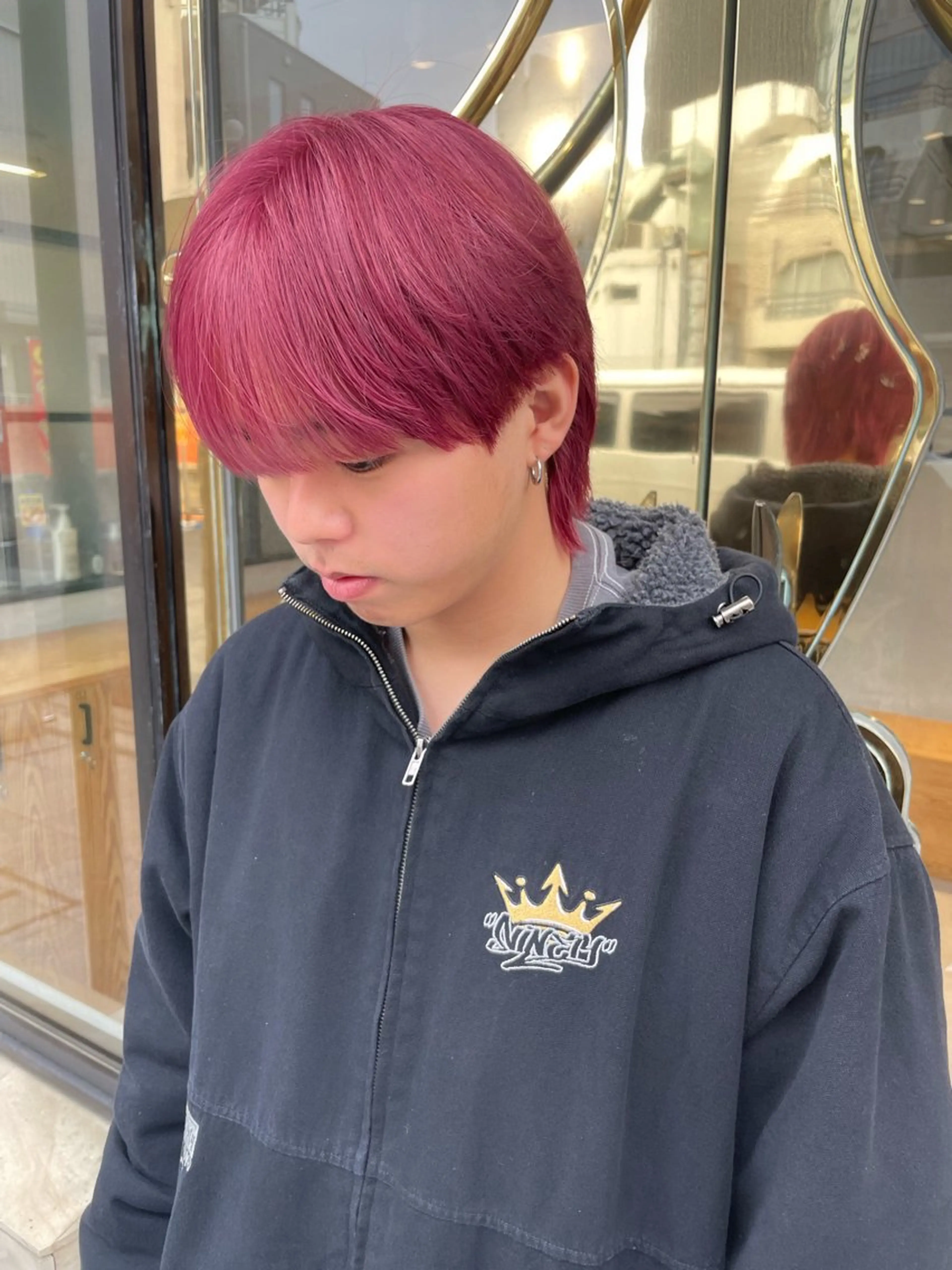 ショート カラー メンズ カット ヘアカラー トリートメント メンズ特化🟡個室 口コミ高評価🟡三澤のヘアスタイル