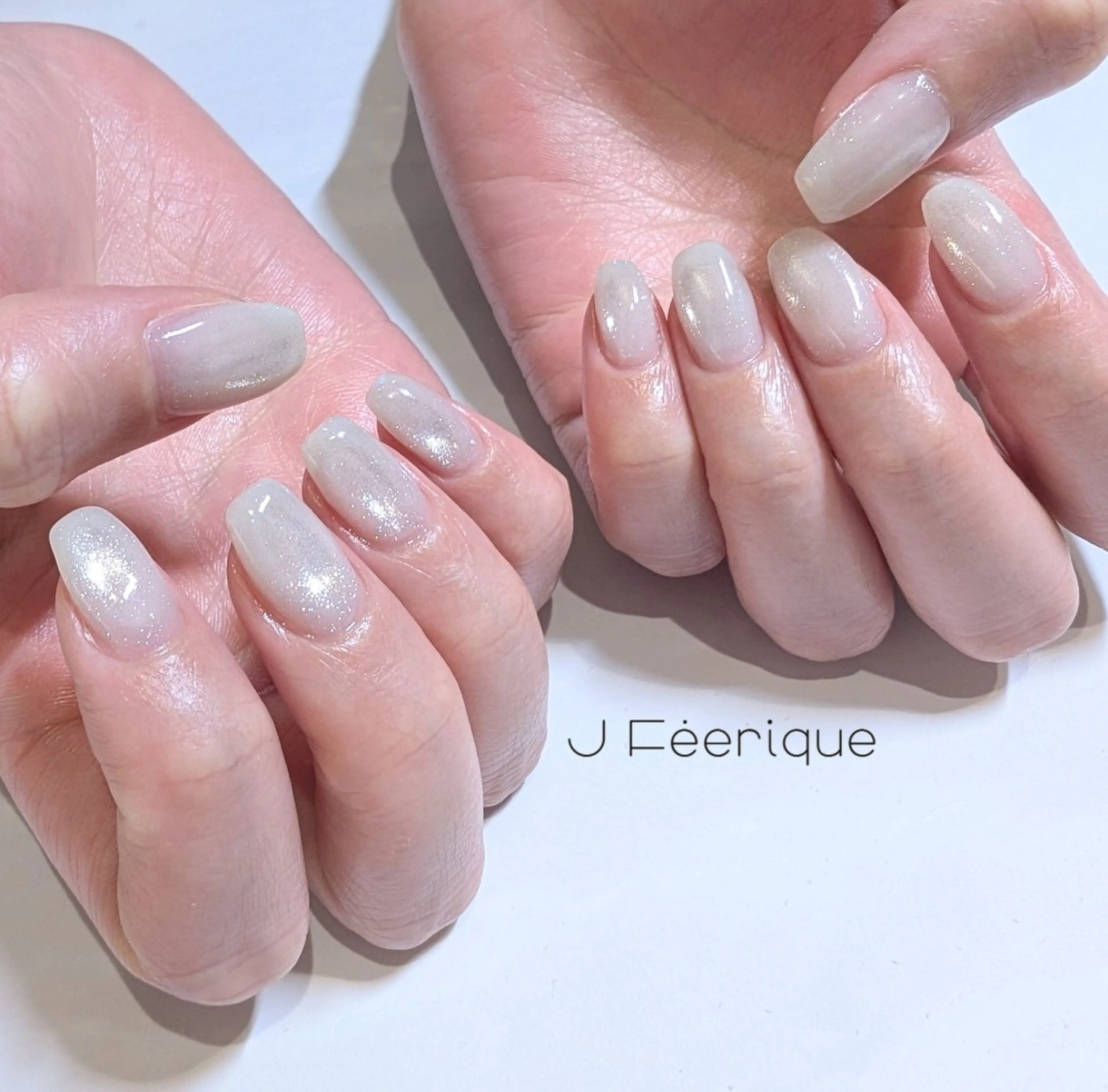 ネイル マグネットネイル ハンドネイル ハンドケア Eri　歴8年　/ 南森町ネイル💅のネイルデザイン