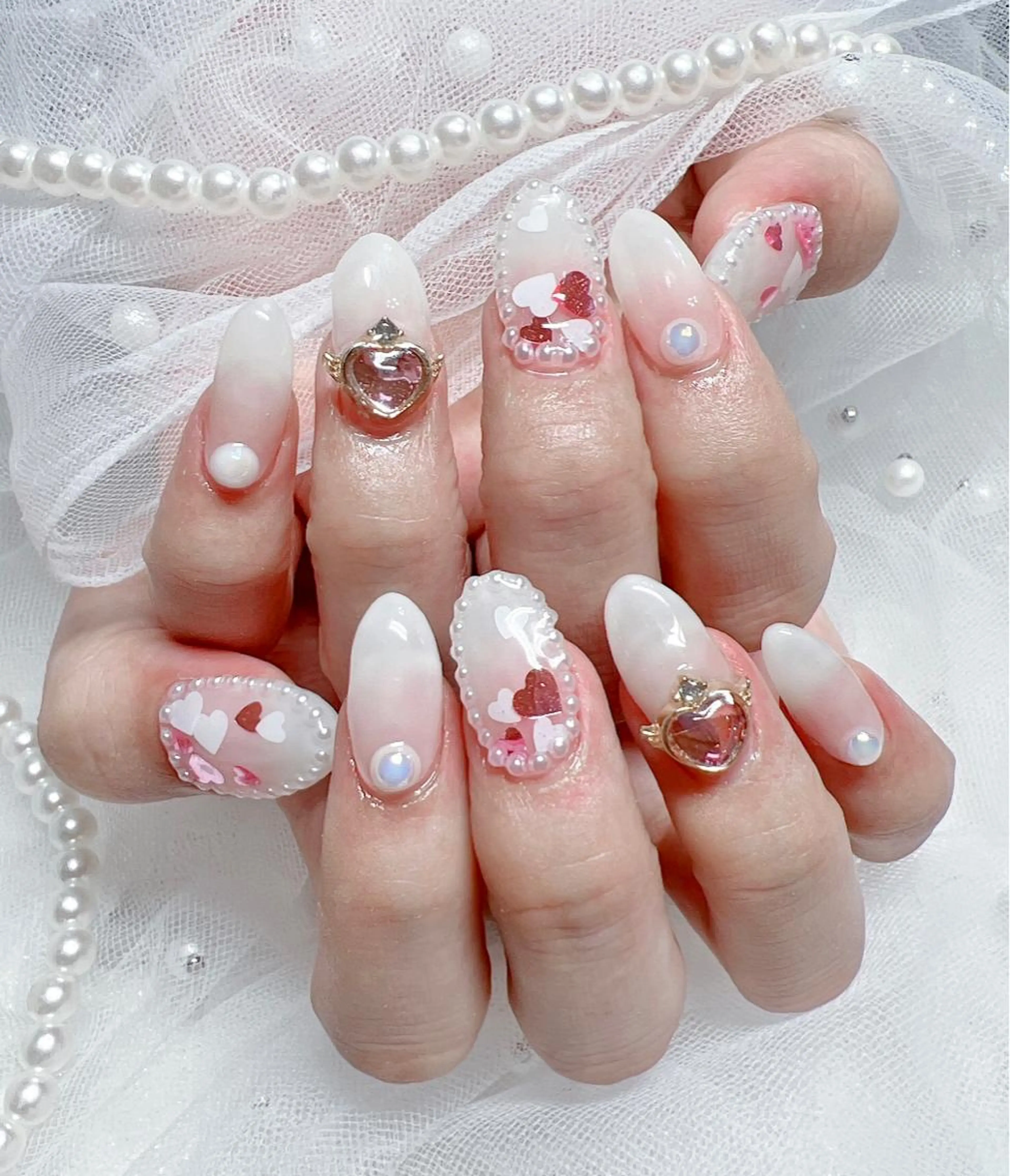 16時迄入店120分パーツののせ放題•持ち込みデザイン可!の写真