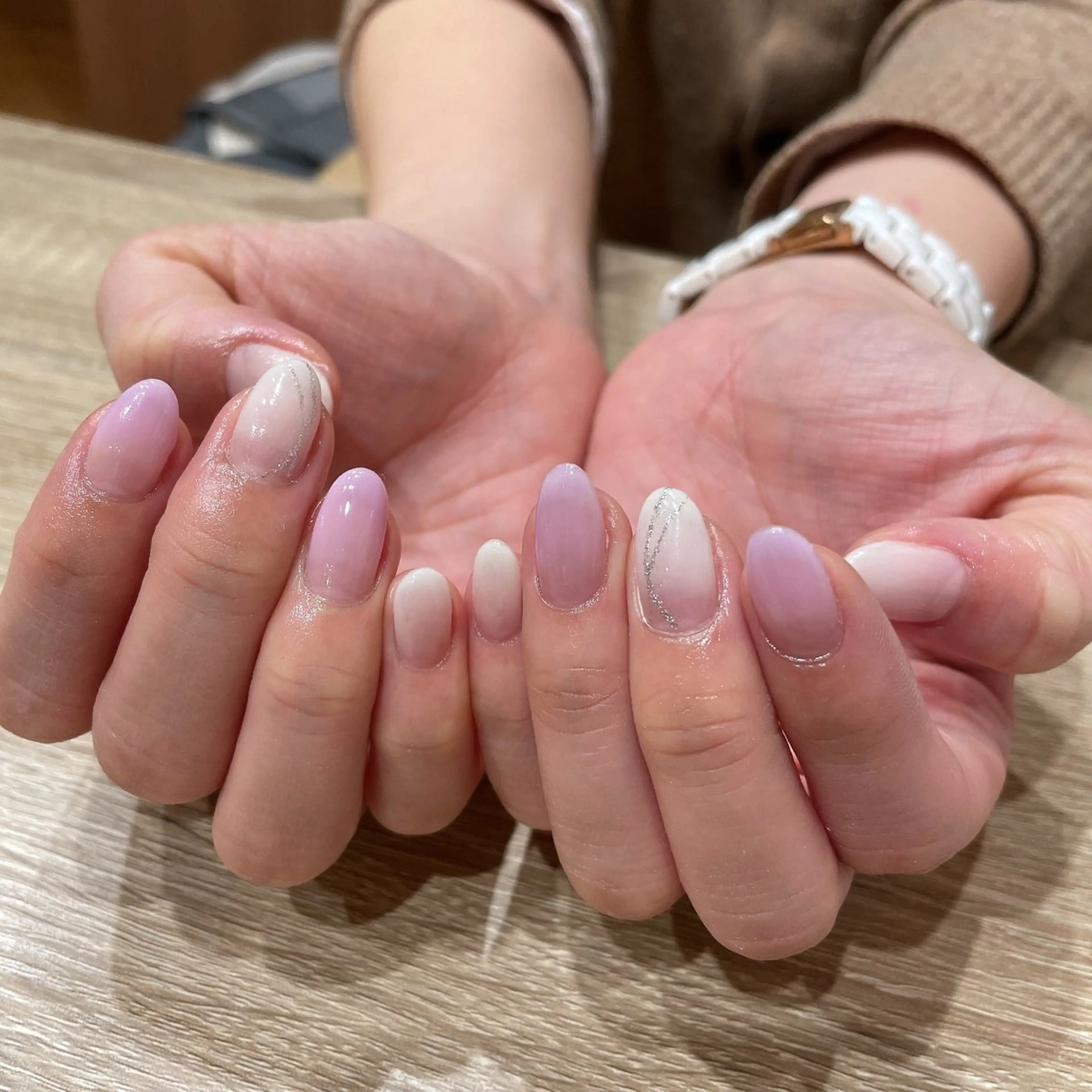 ネイル ラメ(グリッター) ハンドネイル liberté所属・liberté🫧 新小岩のネイルデザイン