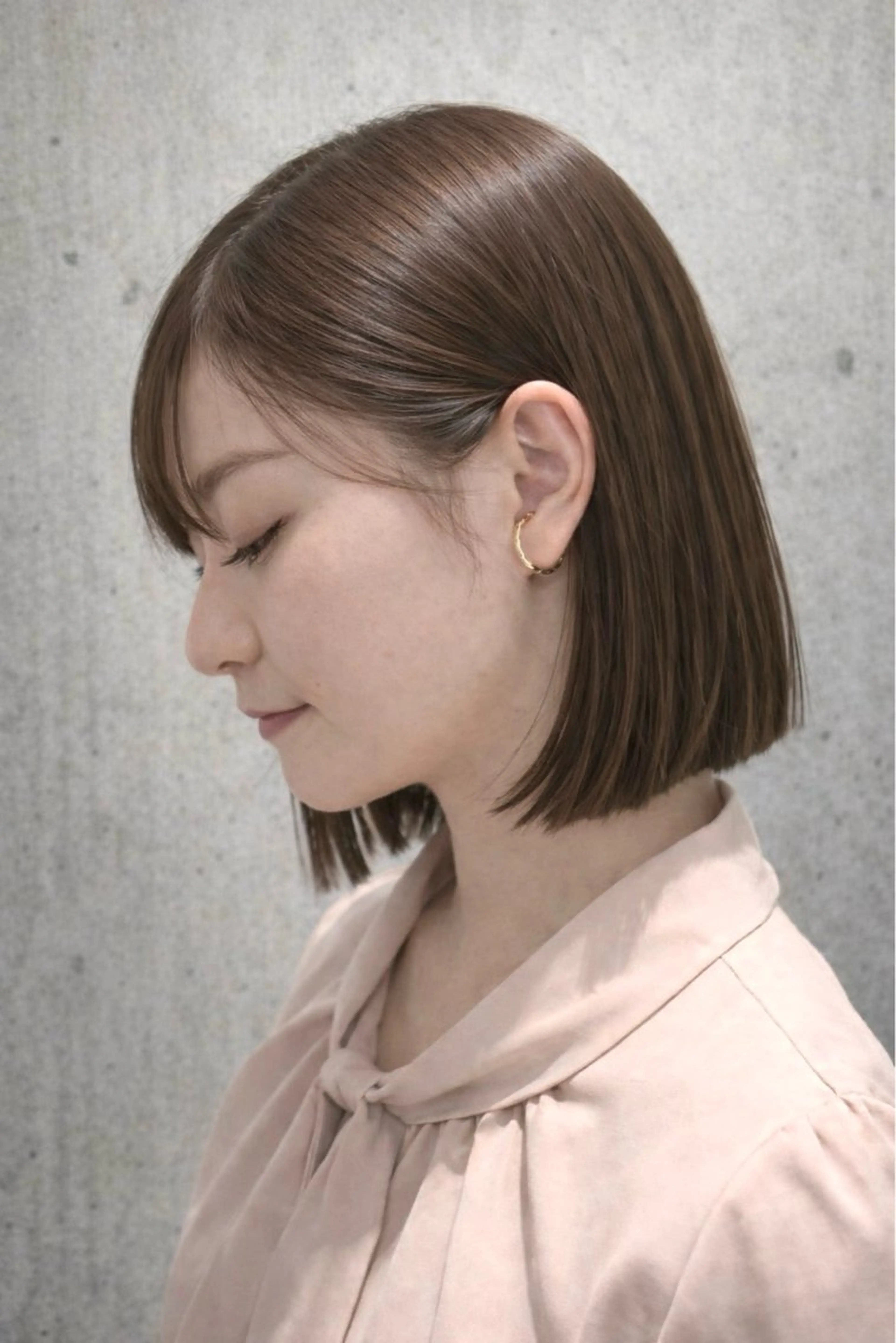 ミディアム カット 縮毛矯正 terra✂️ 佐伯 尚哉のヘアスタイル