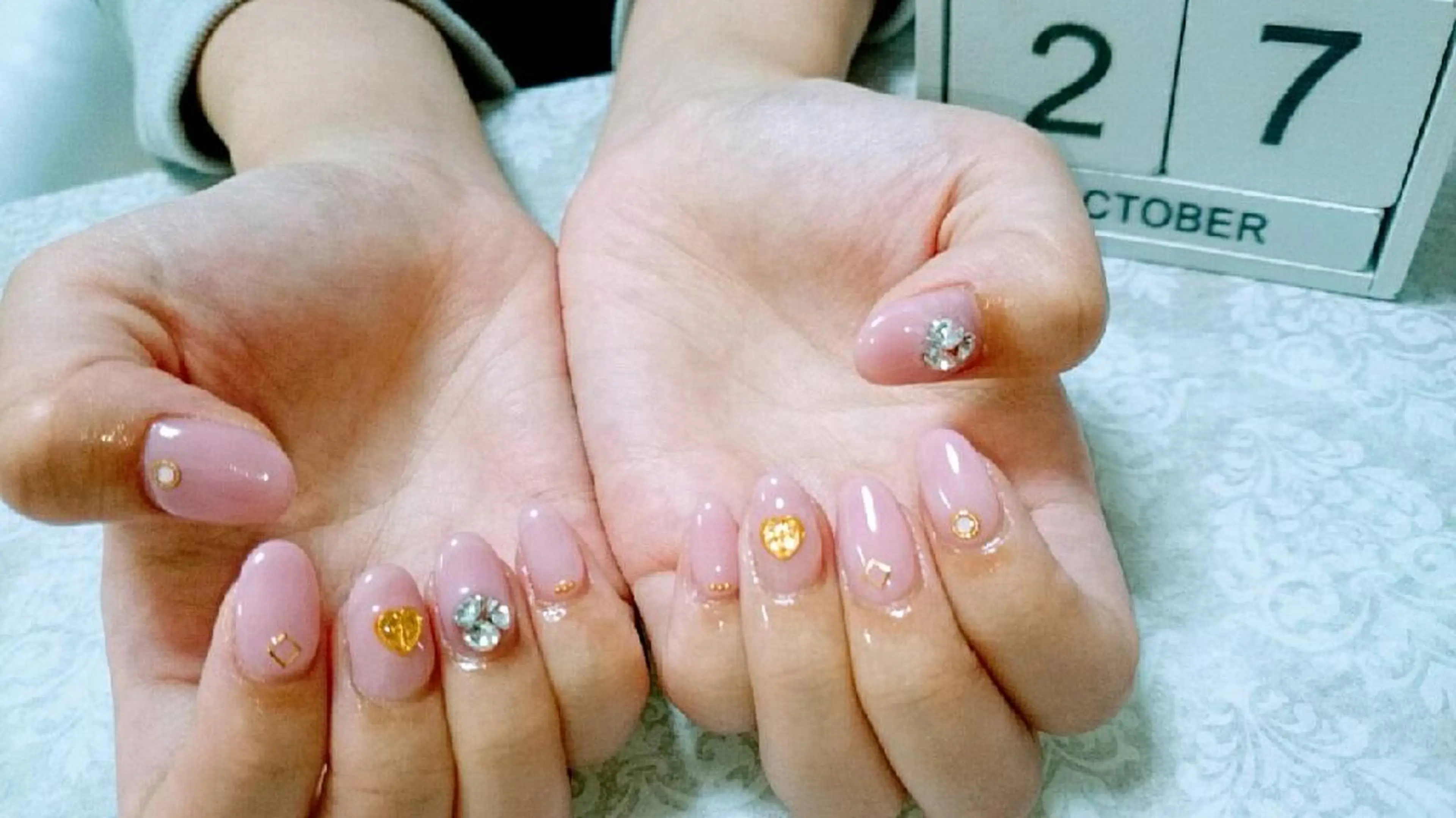 ネイル ピンク JEWEL nailのネイルデザイン