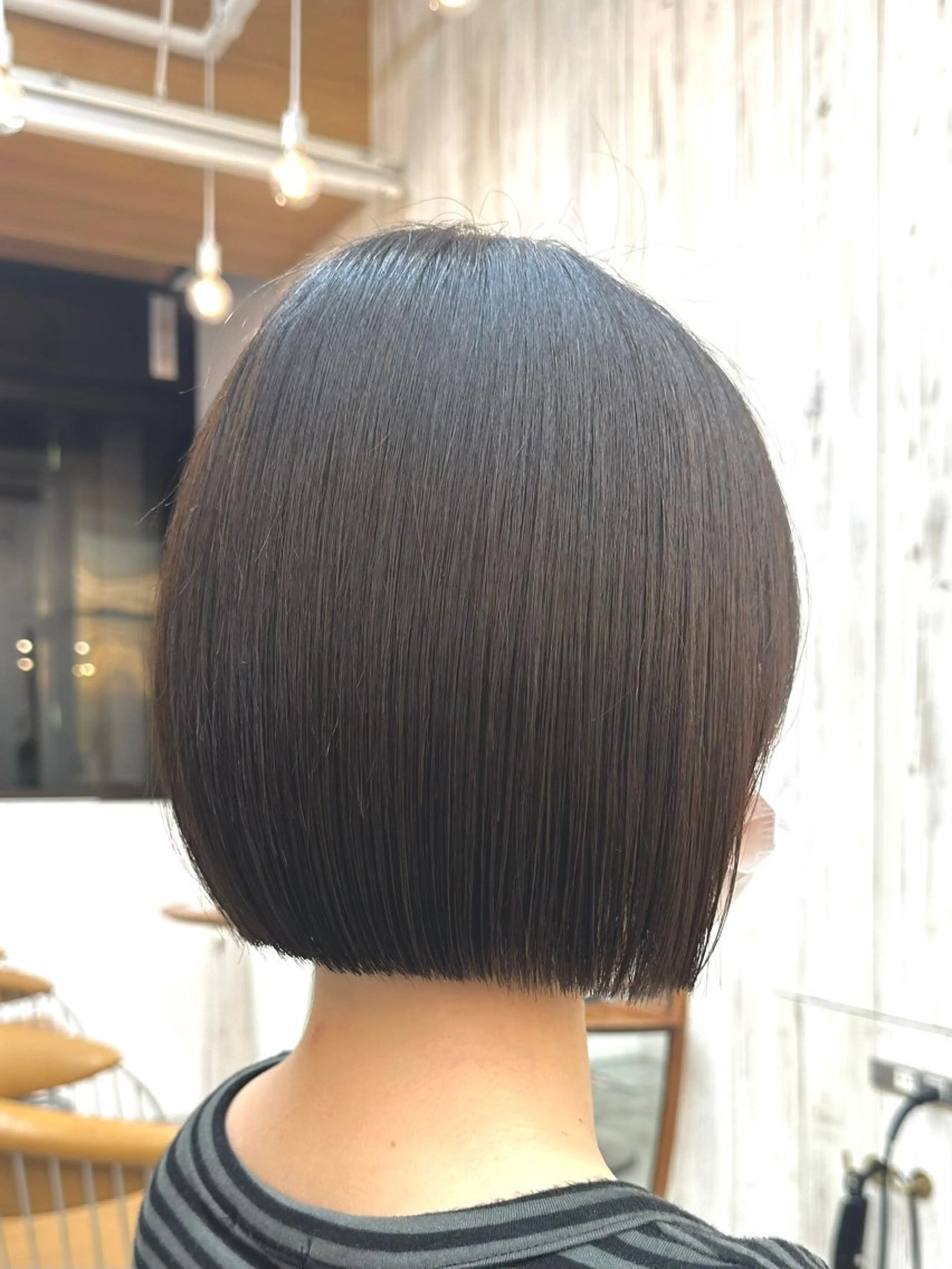 ショート ボブ 縮毛矯正 カット ヘアカラー トリートメント 巻ける縮毛矯正✨ ボブ/ショートともきのヘアスタイル