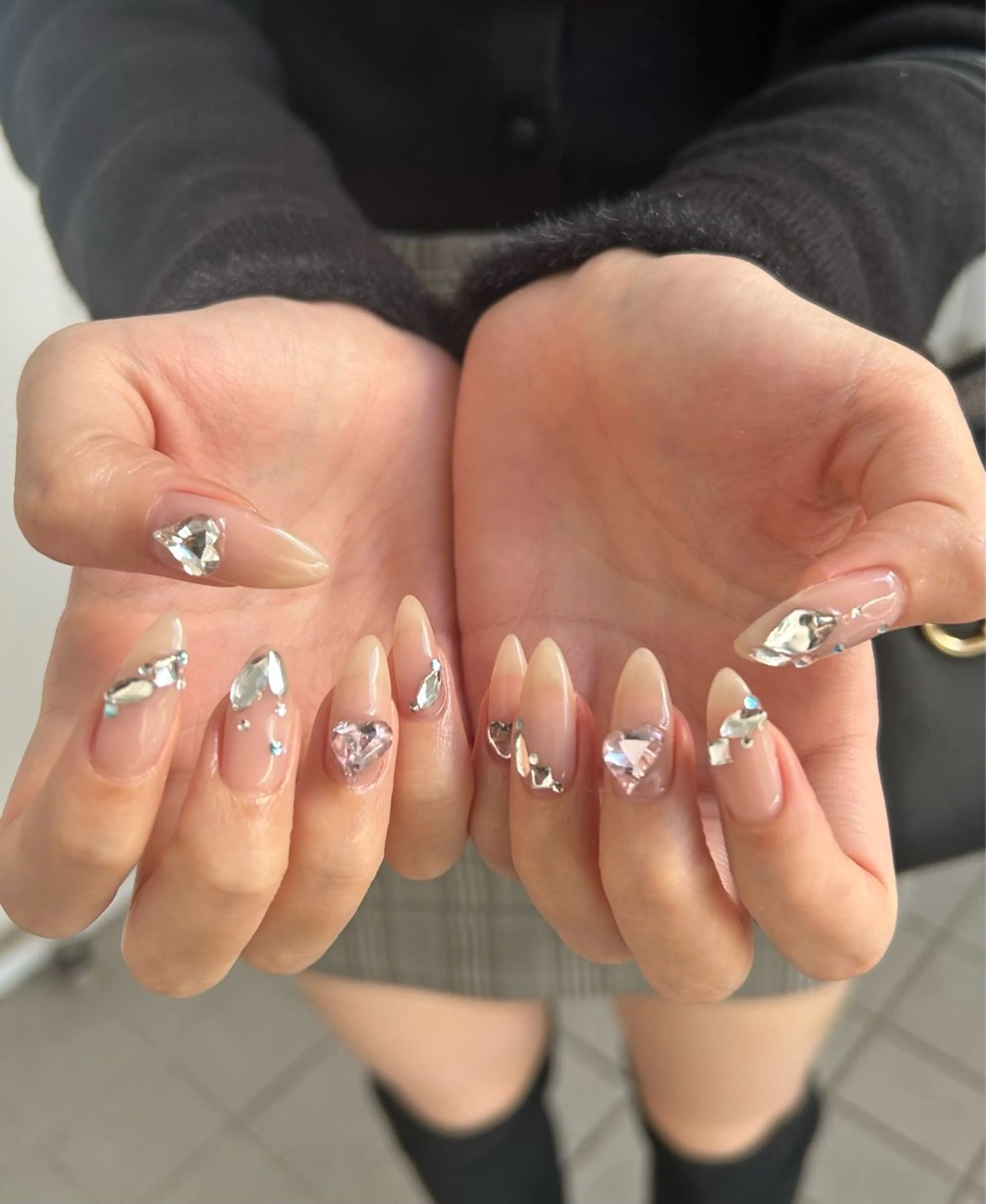 ネイル SEINA_ NAIL🐈‍⬛💗のネイルデザイン