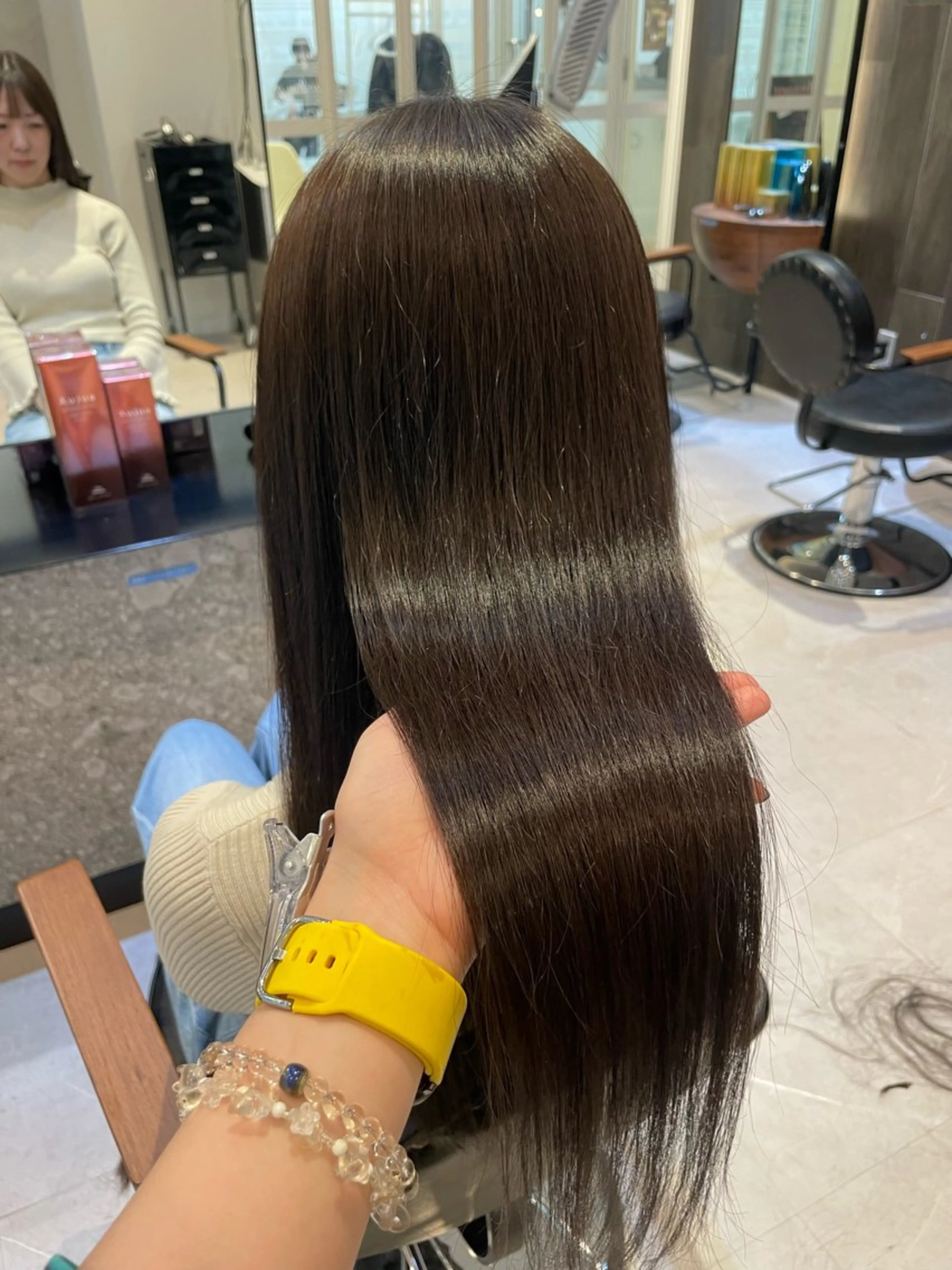 カラー ヘアカラー 中西 小雪のヘアスタイル