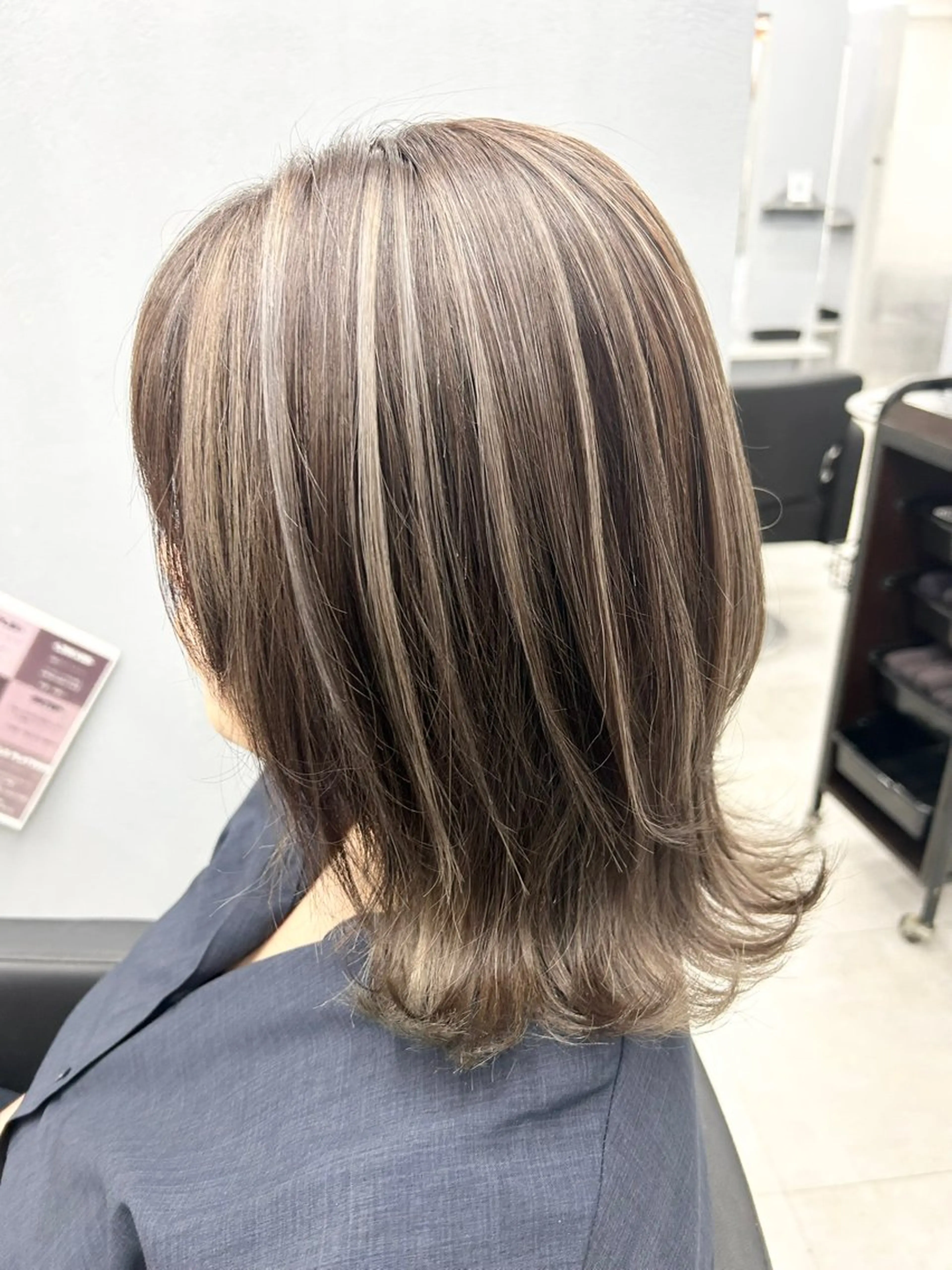 ミディアム カットモデル急募🌈 技術責任者久保のヘアスタイル