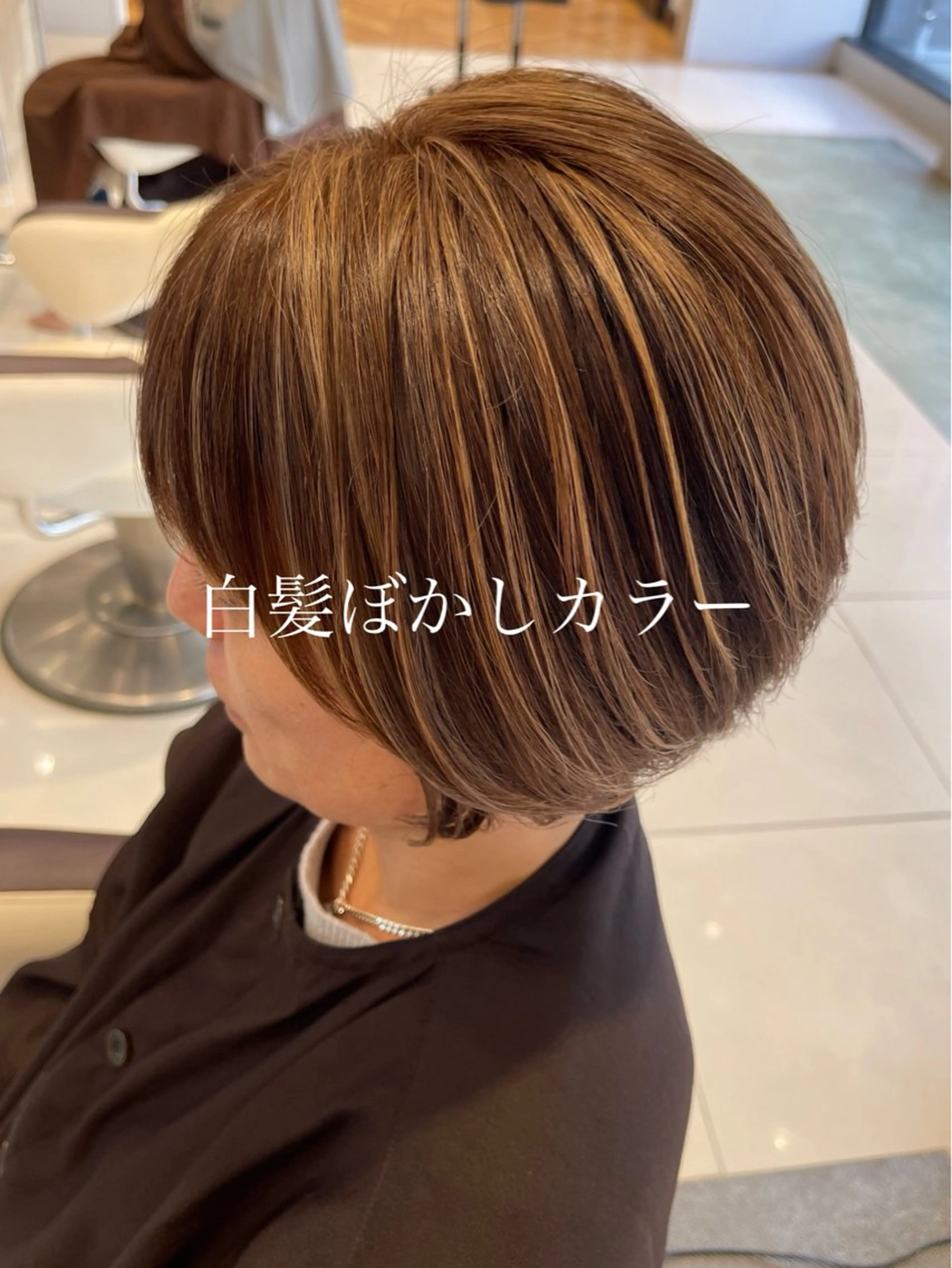 ショート EARTH  紫竹山 🦋本間未来🦋のヘアスタイル