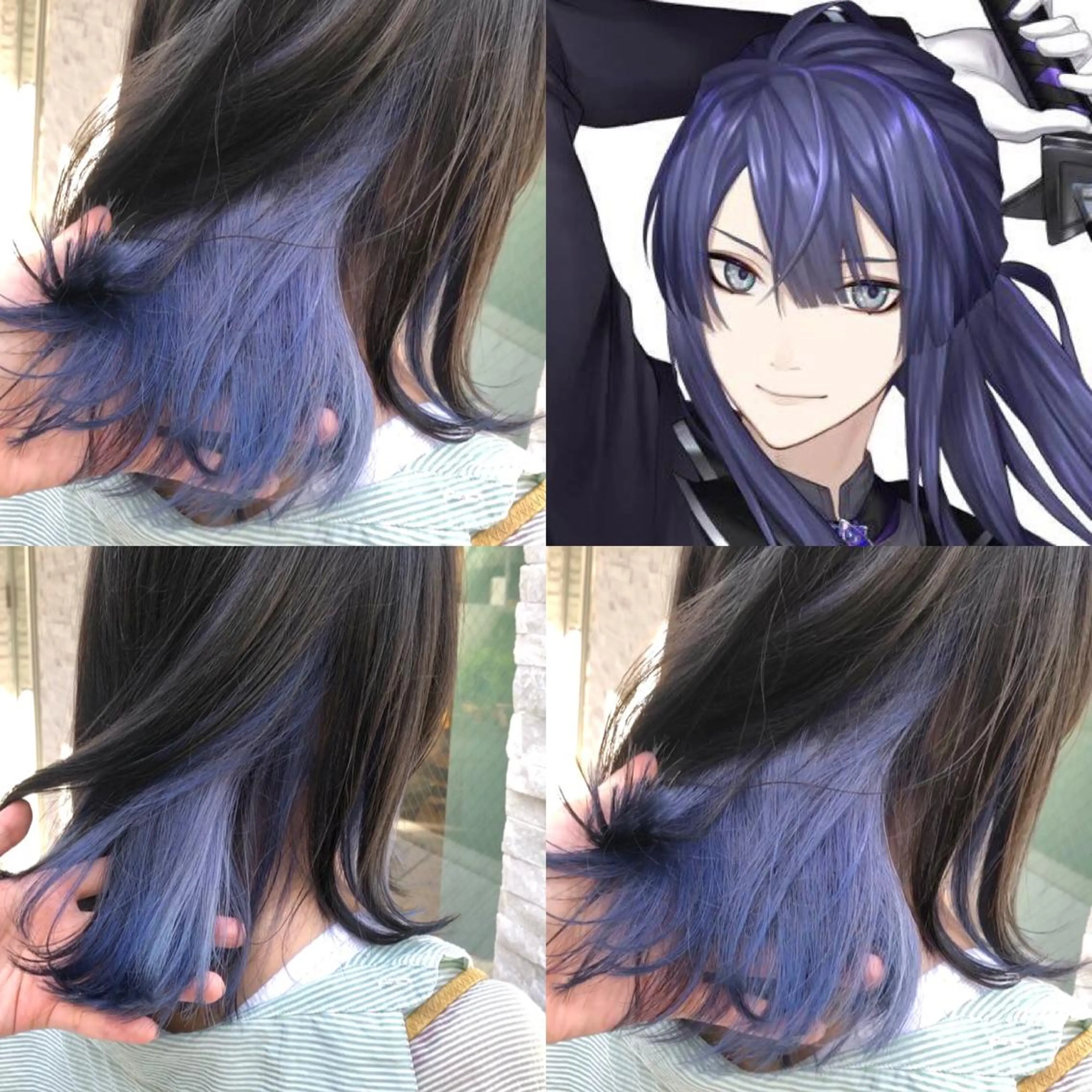 ミディアム カラー 推しカラー✨ オタク美容師ユウカのヘアスタイル