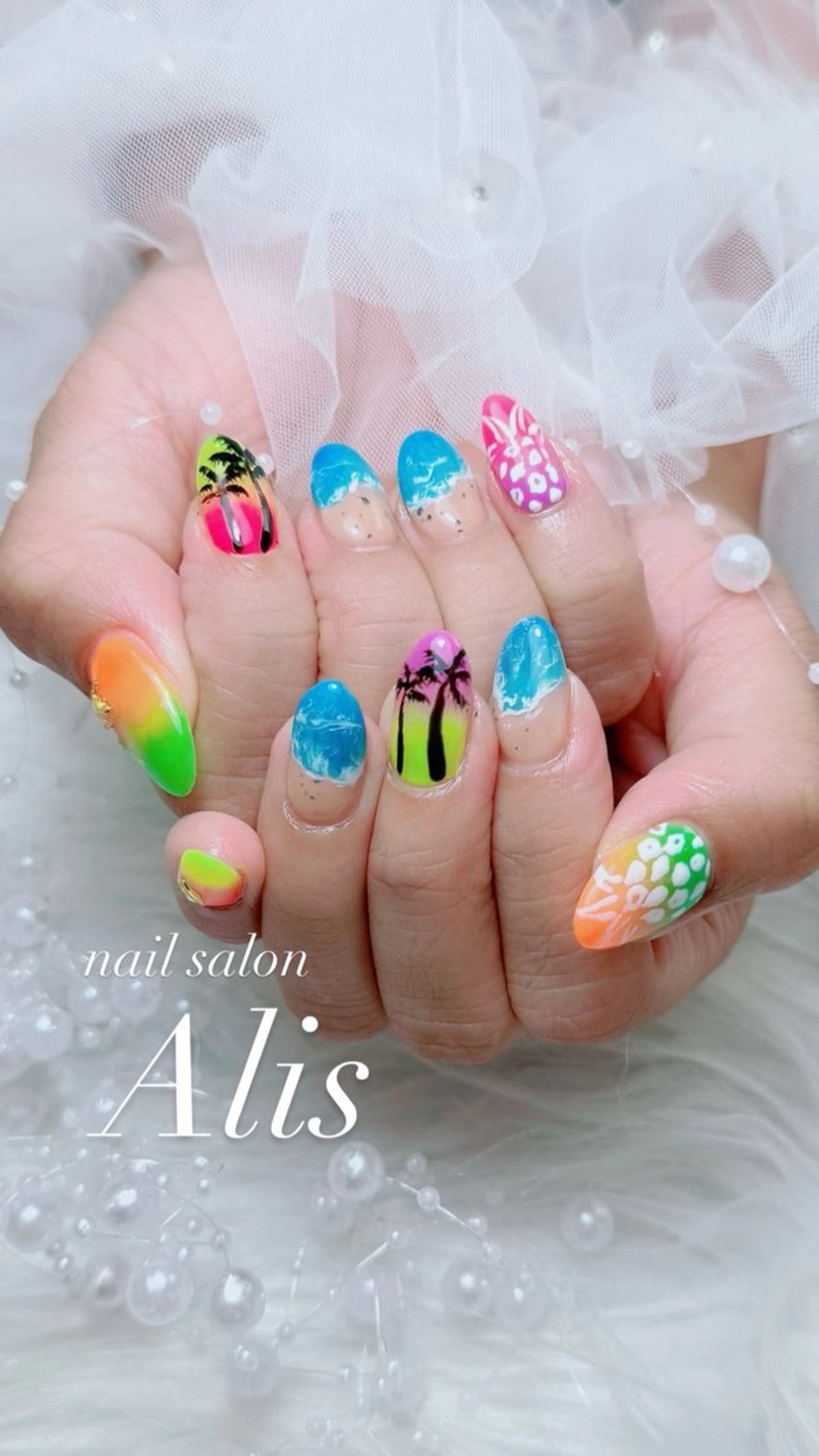 ネイル 中西 美羽のネイルデザイン