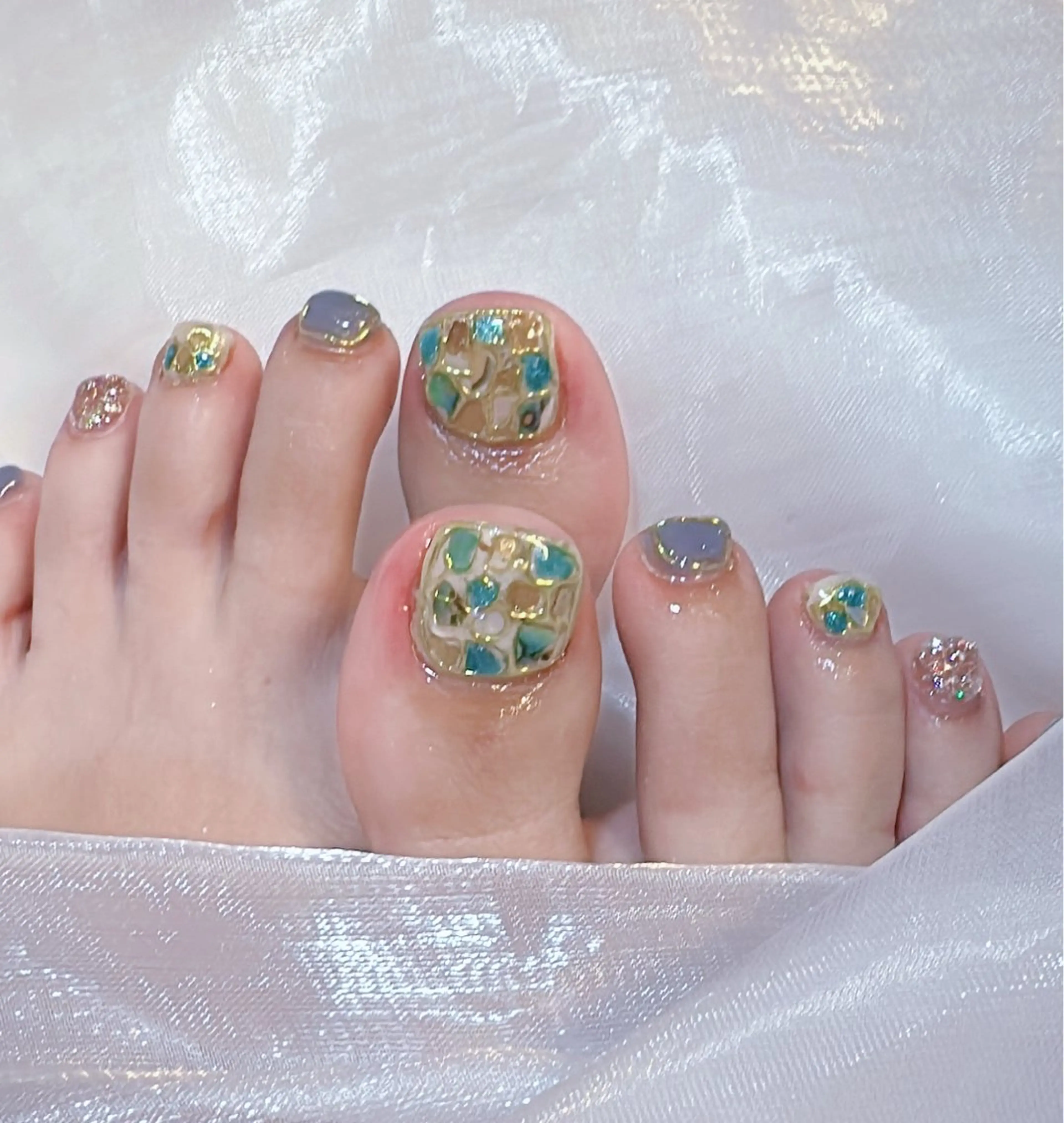 ネイル フットネイル D-BEAUTY Nailsalonのネイルデザイン