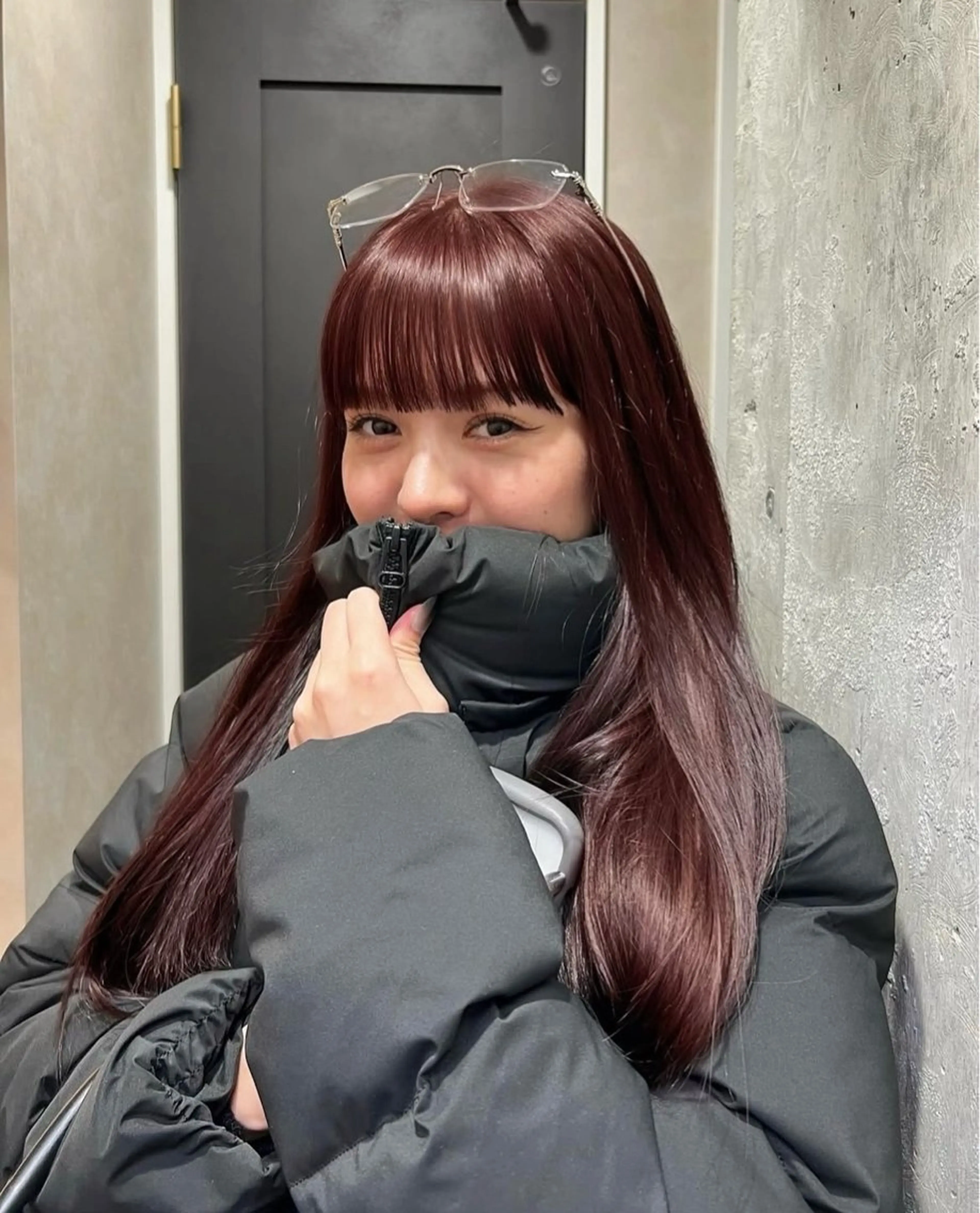 ロング カラー 🥑🫧田實 紗和 ボブ/暖色カラー🩰のヘアスタイル
