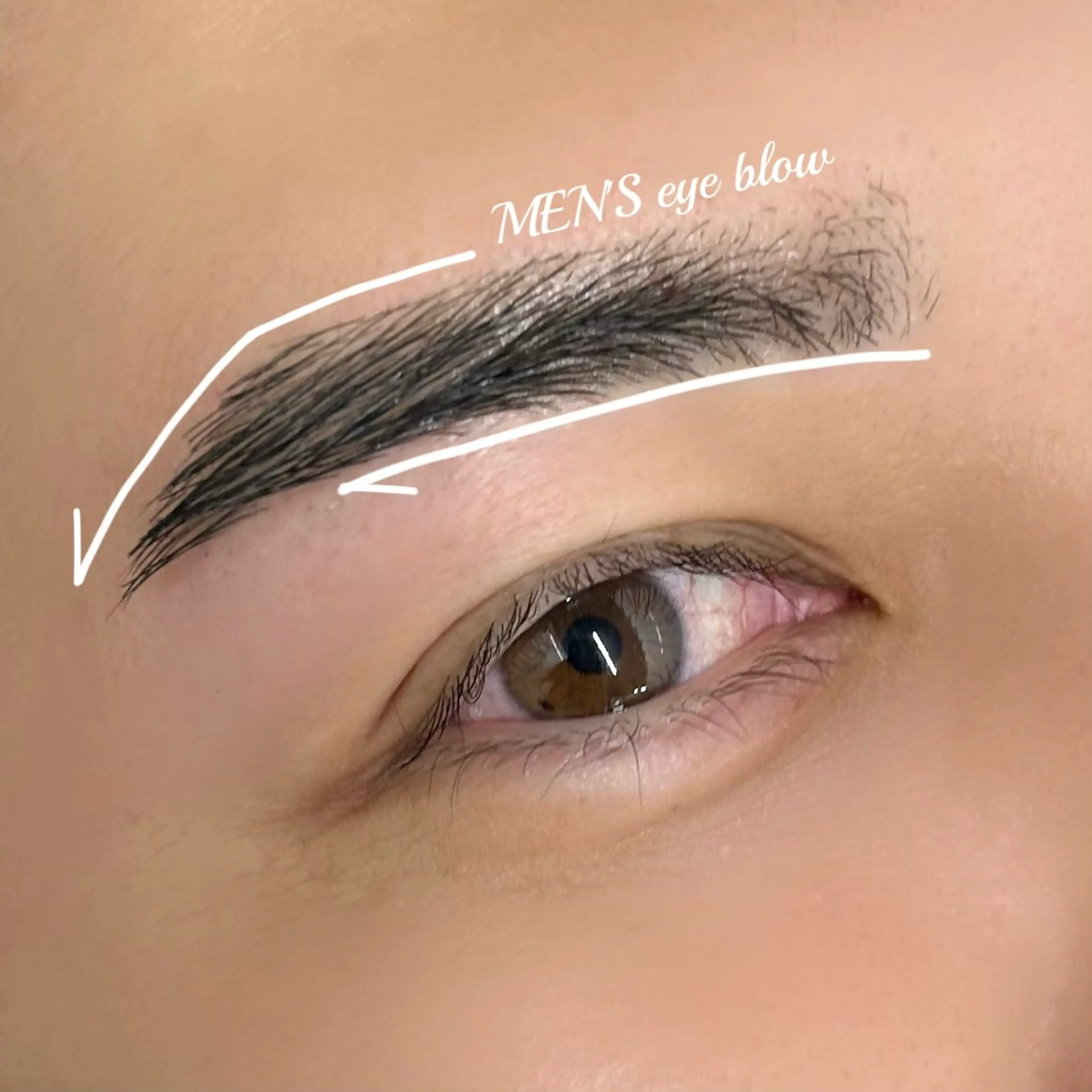 メンズ ビジネス iolo nakajimaのマツエク・マツパデザイン