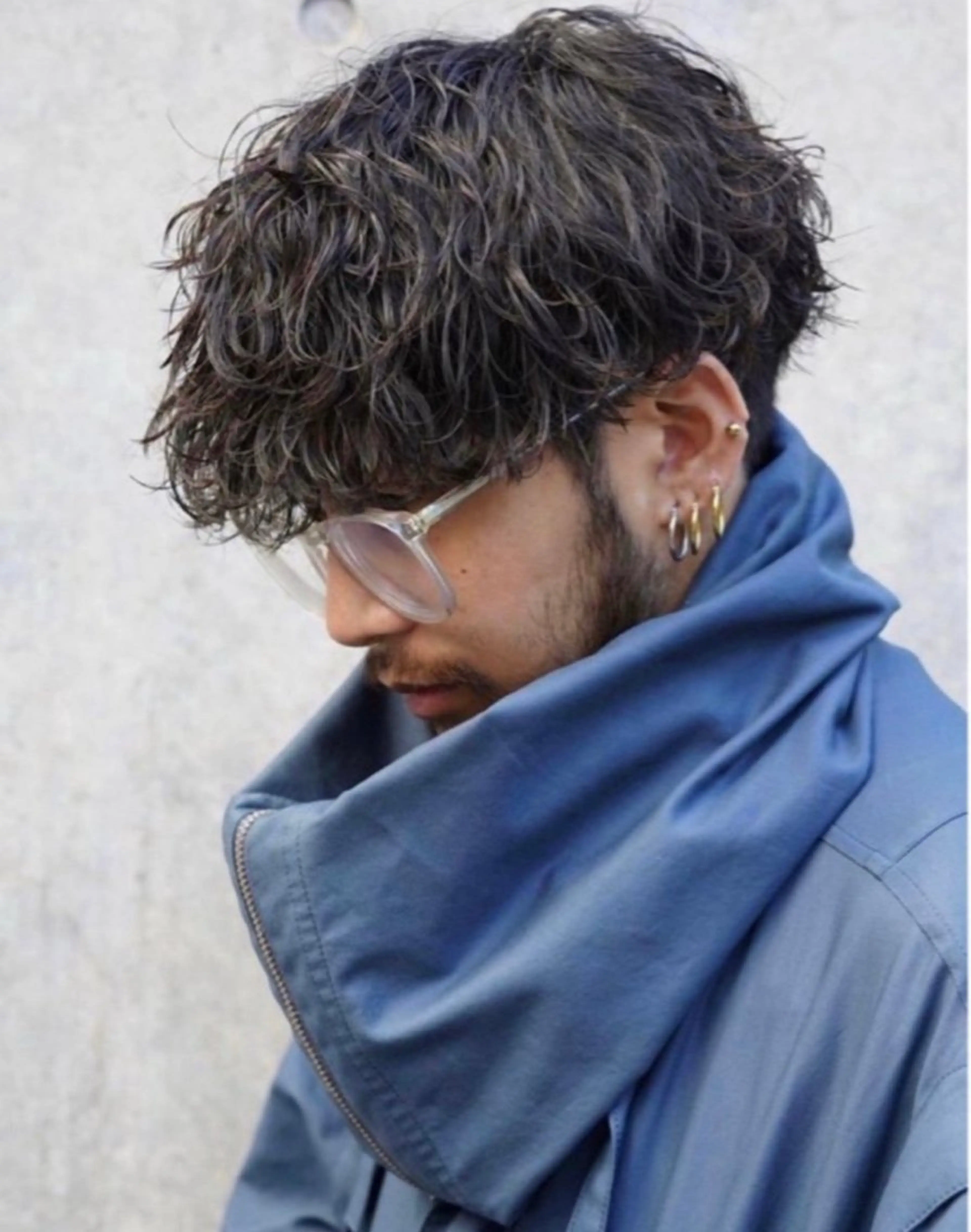 パーマ メンズ カット パーマ トリートメント 👑メンズパーマ屋 👑/栄/馬場斗生のヘアスタイル