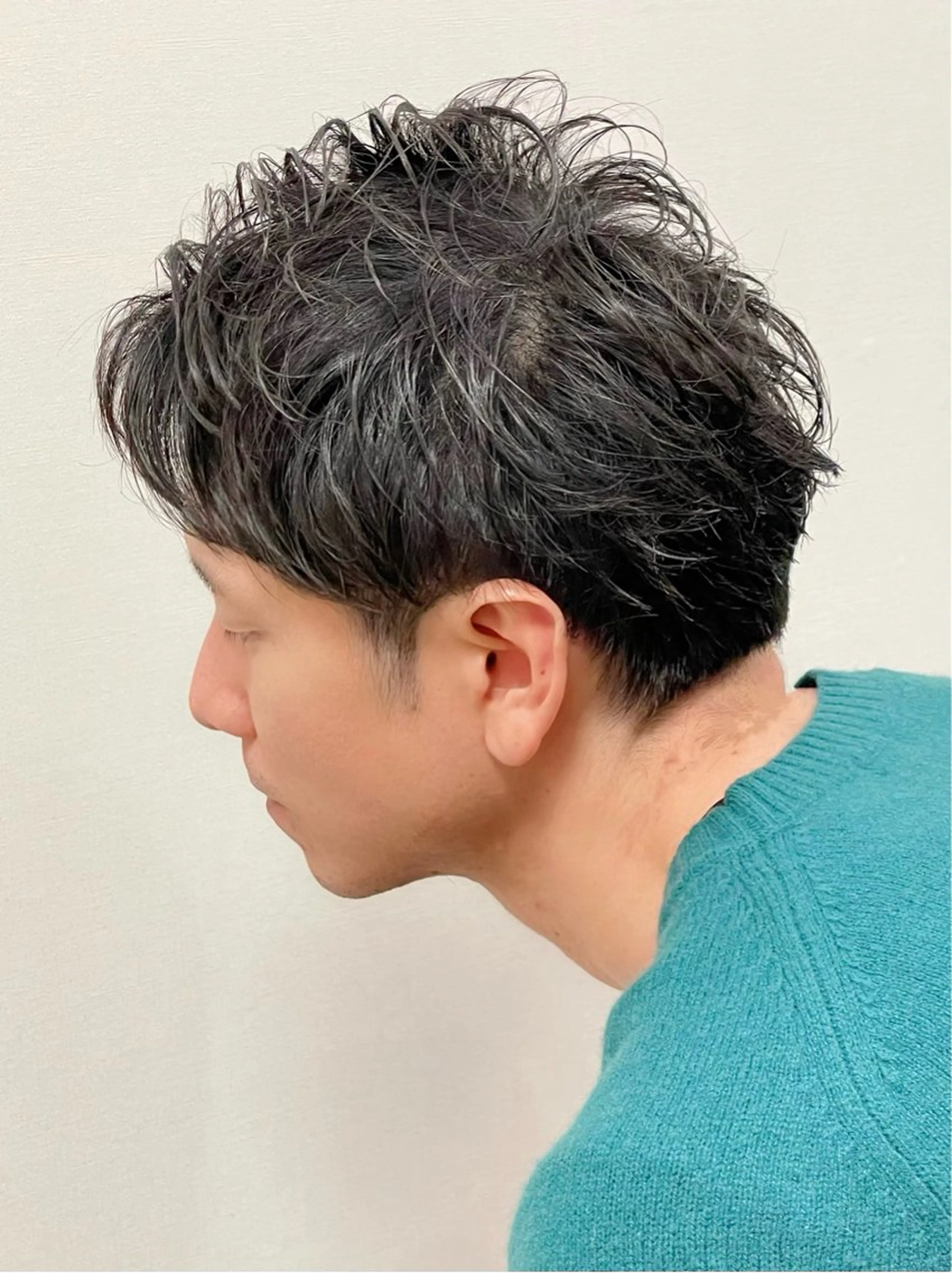 パーマ メンズ 髙田 聖弥のヘアスタイル