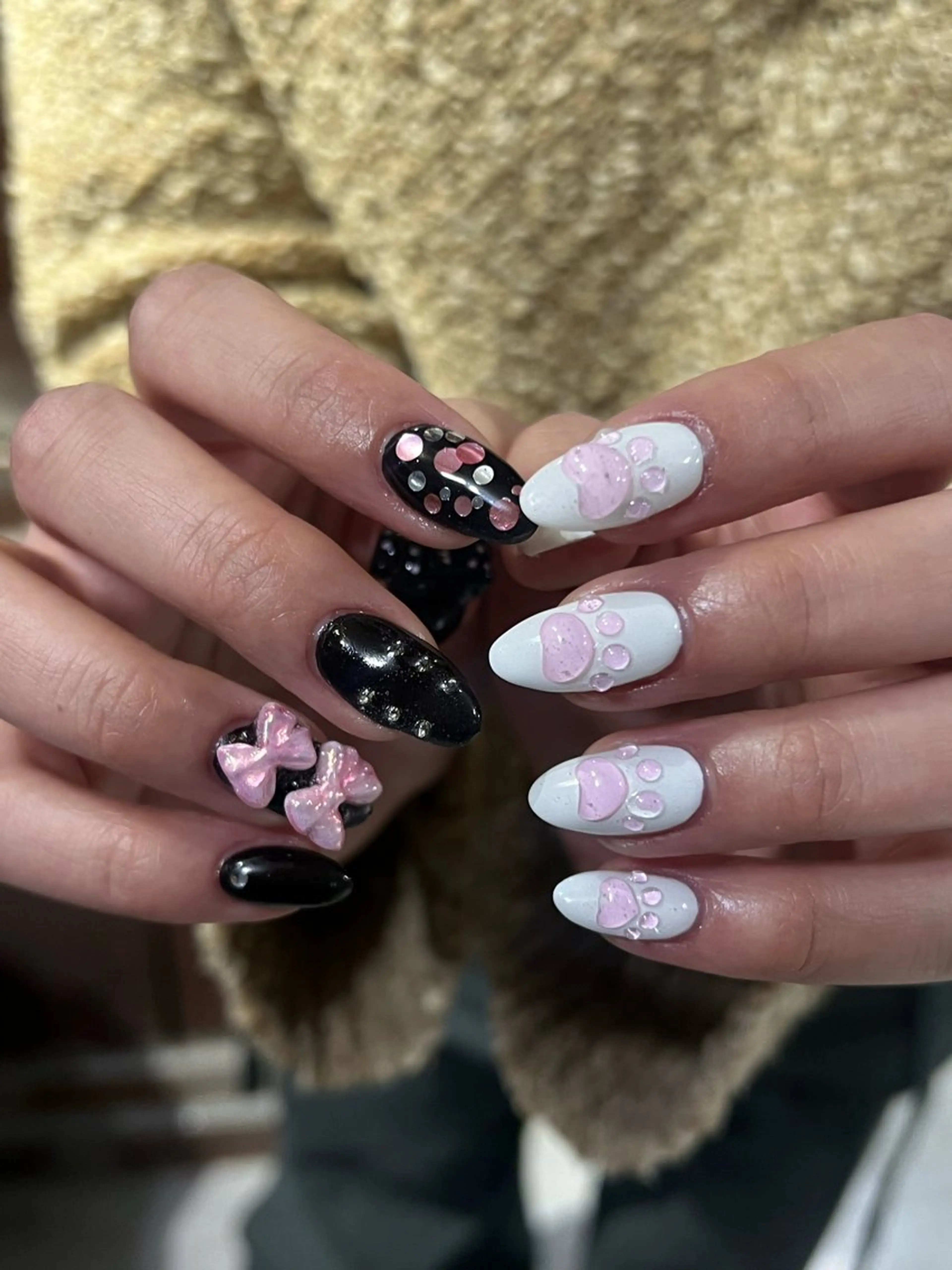 ネイル ハンドネイル Hata nail 🎀個性派ニュアンスのネイルデザイン