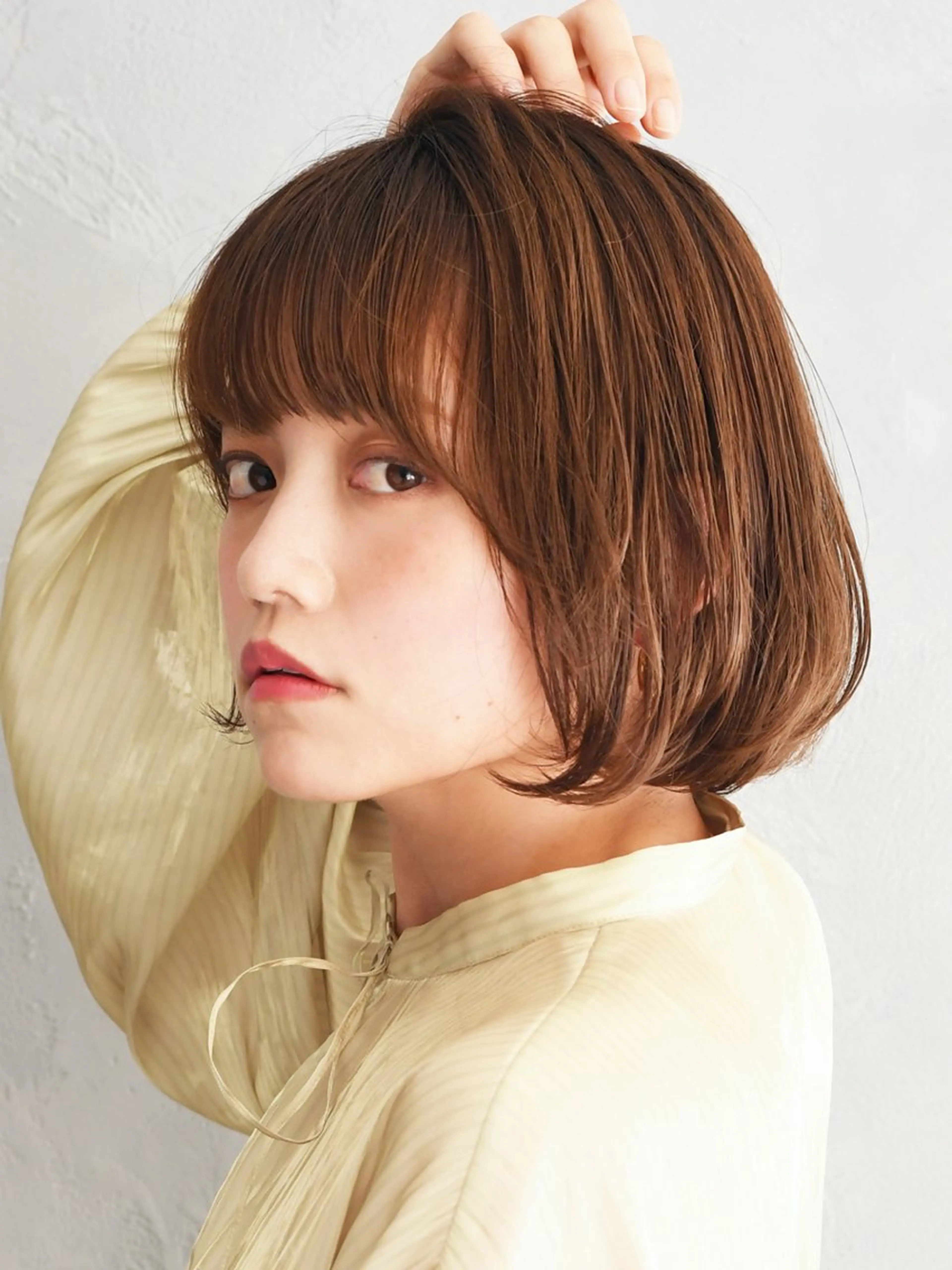 ショート カラー ブリーチ ダブルカラー ハイライトカラー インナーカラー ブリーチなしカラー カット トリートメント ヘアセット アース 新越谷店💇‍♀️のヘアスタイル