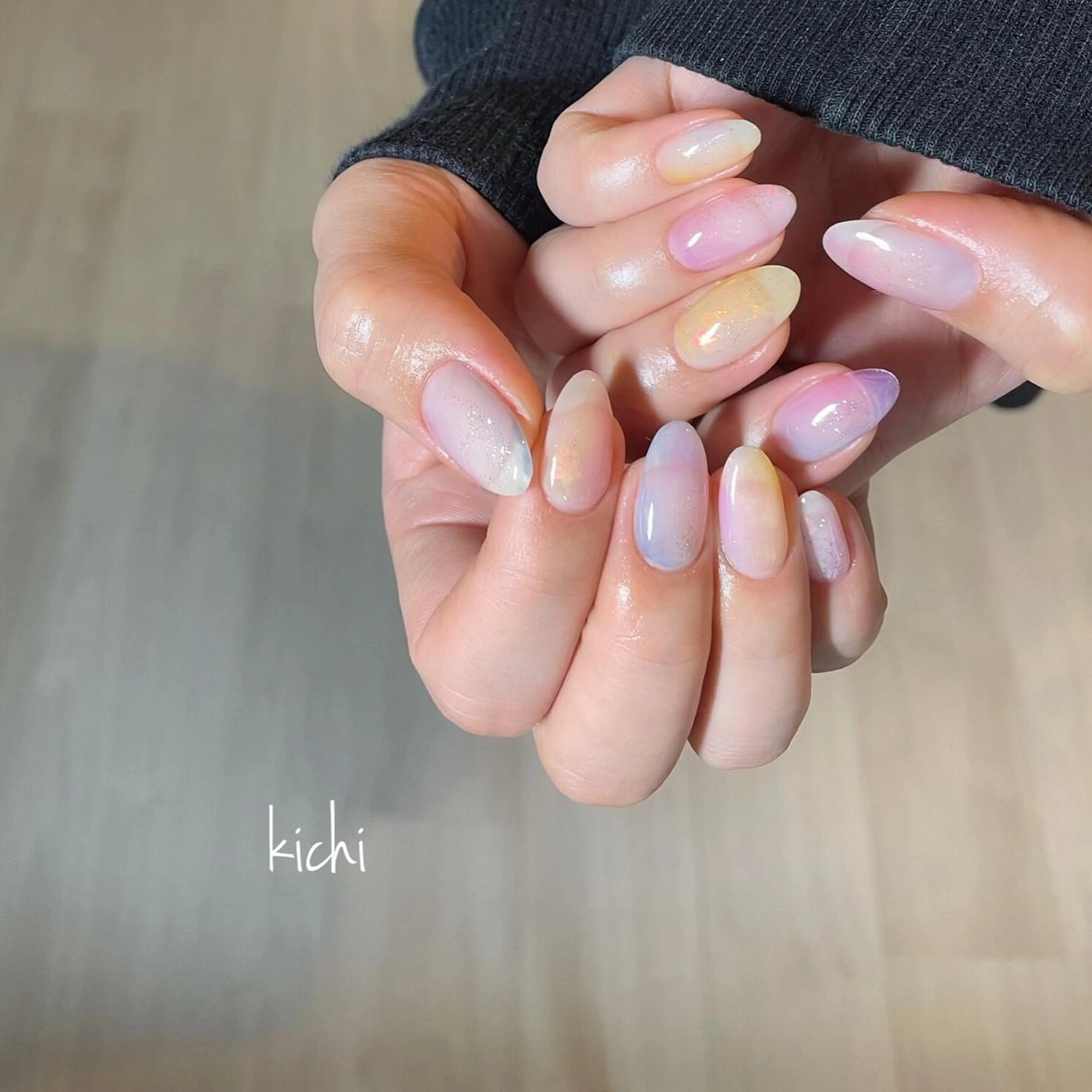 ネイル kichi･: *のネイルデザイン