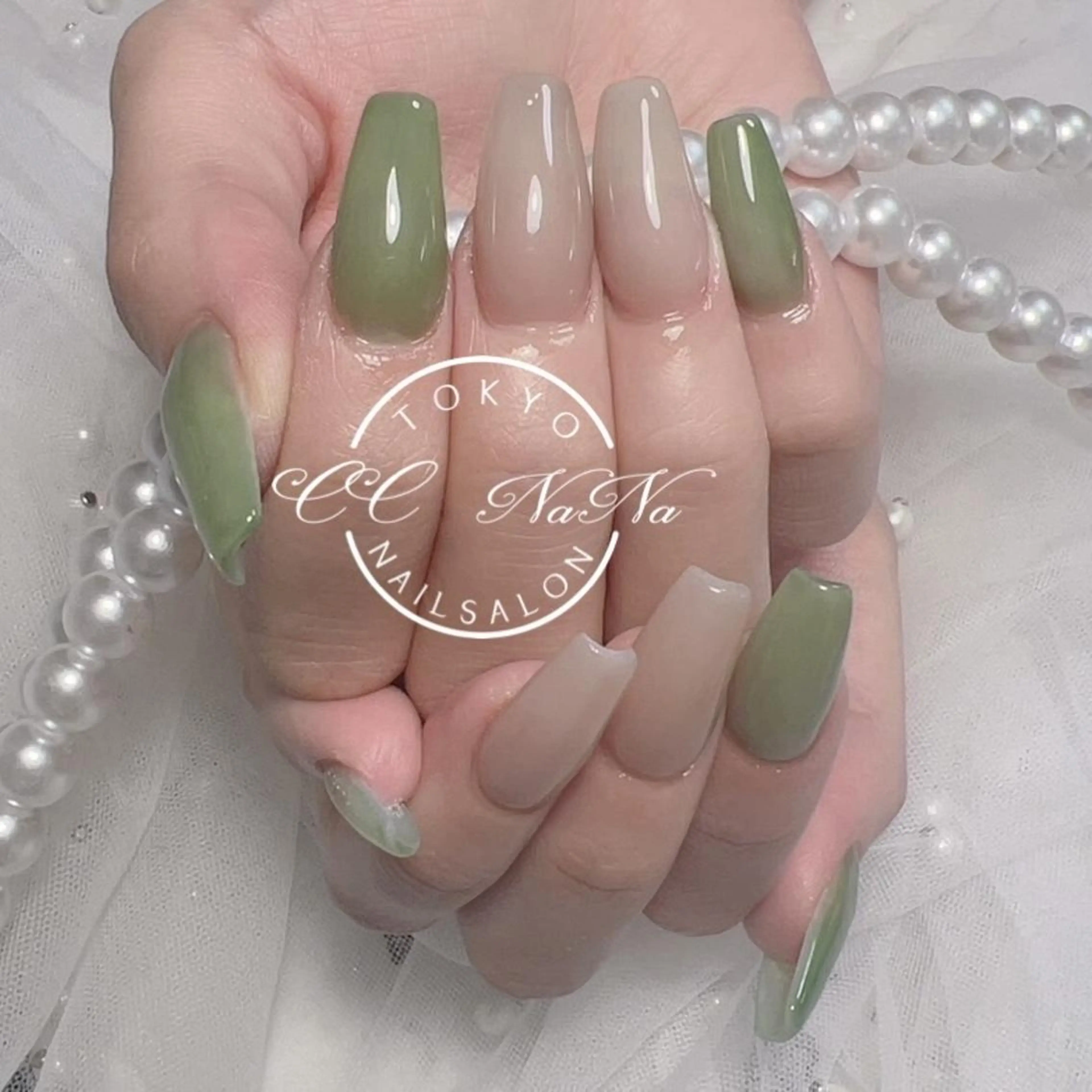 ネイル ハンドネイル CCNaNaスカルプ 長さだし専門💎Yoのネイルデザイン