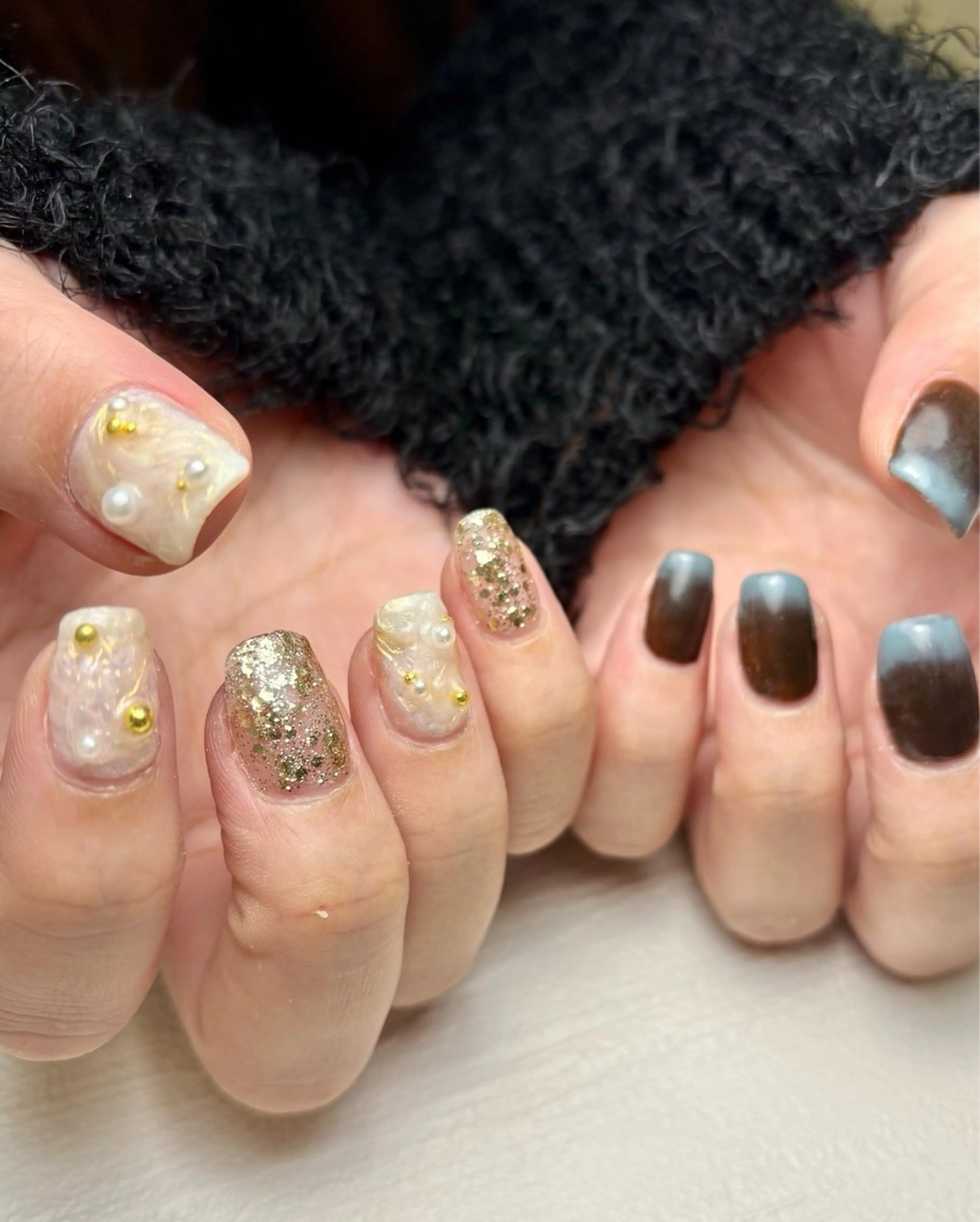 ネイル Qmu nail まりなのネイルデザイン