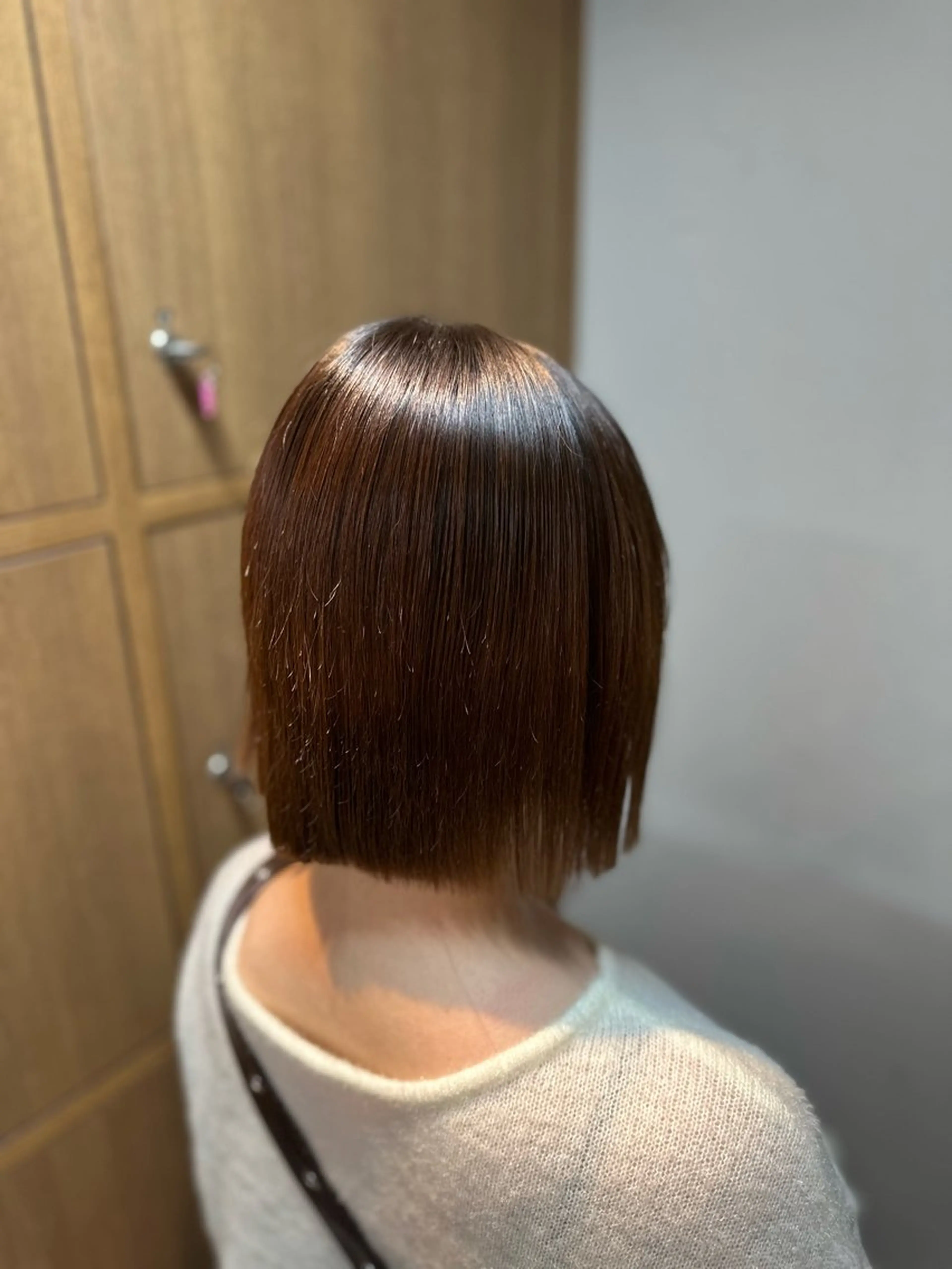 ミディアム 髪質改善 縮毛矯正 トリートメント arika オケシ　リョウダイのヘアスタイル