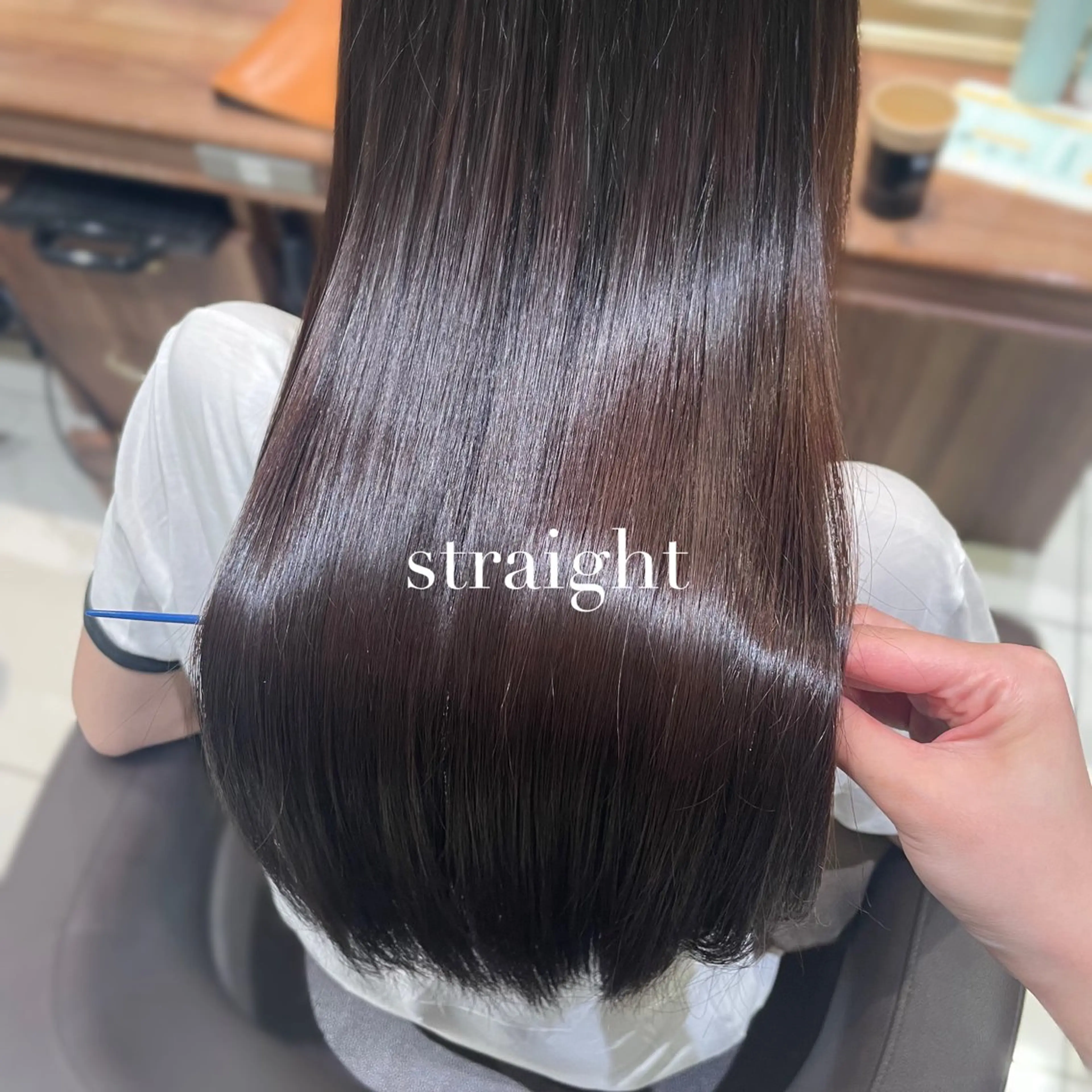 パーマ 縮毛矯正 🫧艶髪🫧 桑名れもんのヘアスタイル