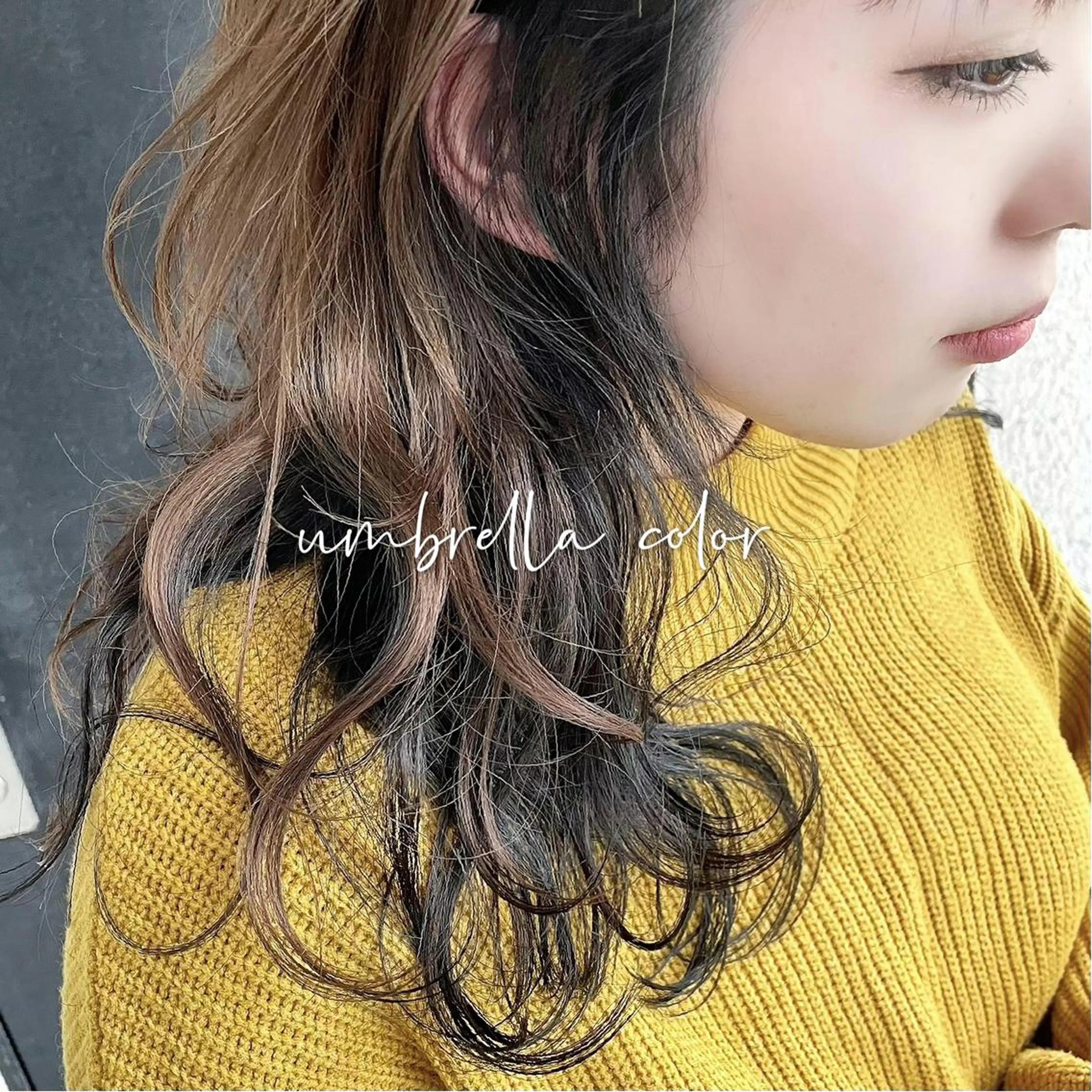 セミロング カラー ヘアカラー トリートメント 【 DIPTH 】 代表コウキ🥇のヘアスタイル