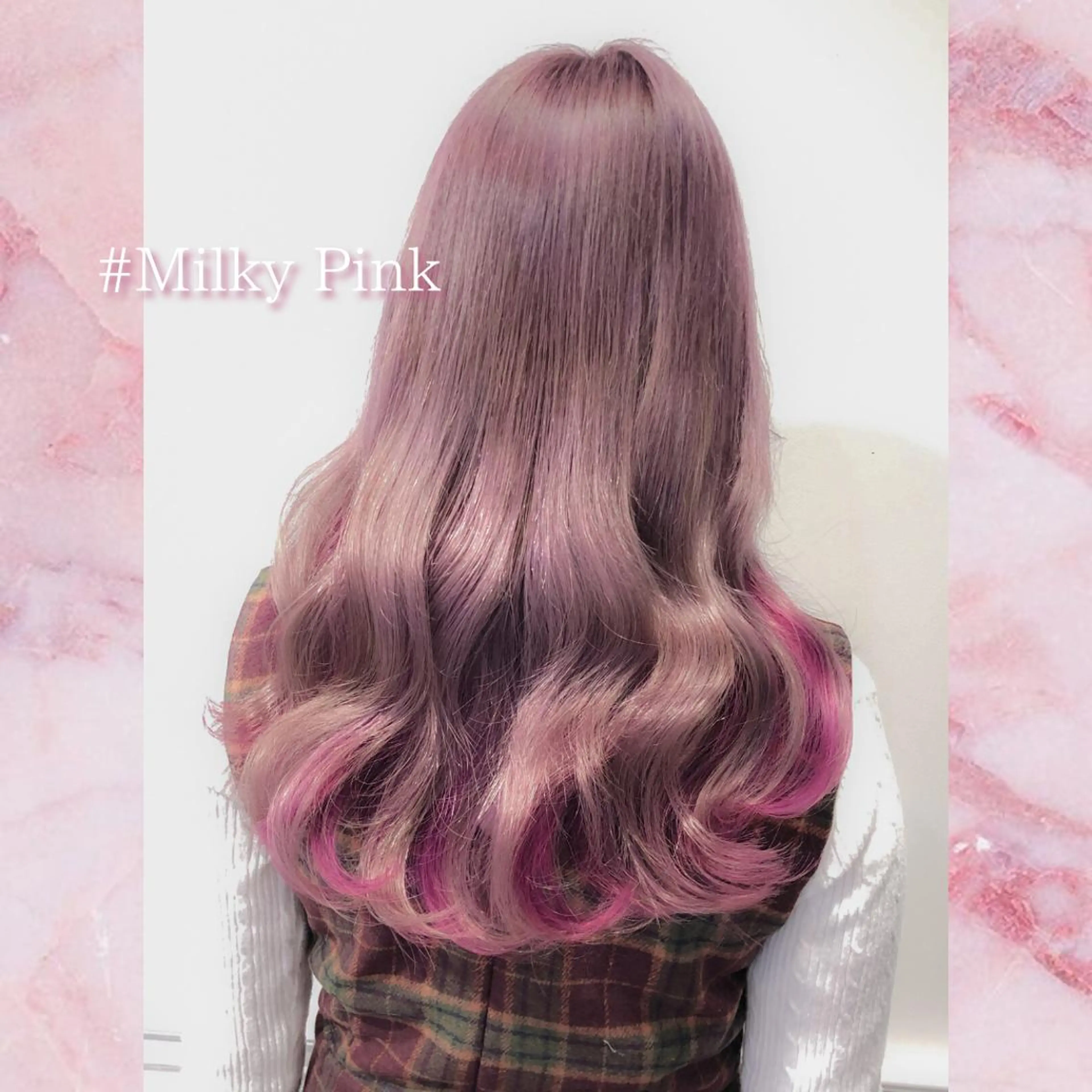 ロング カラー ブリーチ miyu /トレンド カラー×艶髪のヘアスタイル