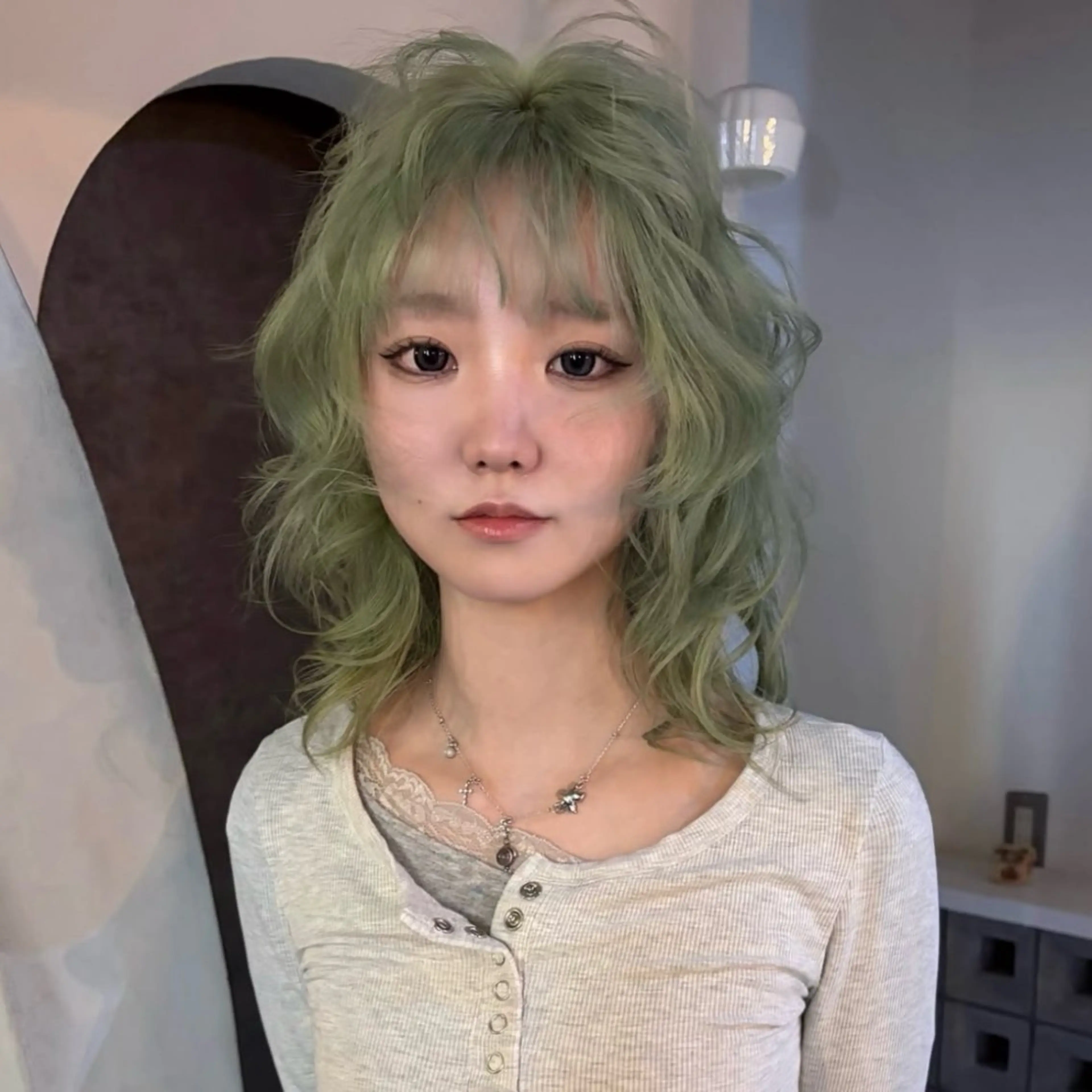 セミロング カラー ヘアカラー ☆ AYA/DEANのヘアスタイル