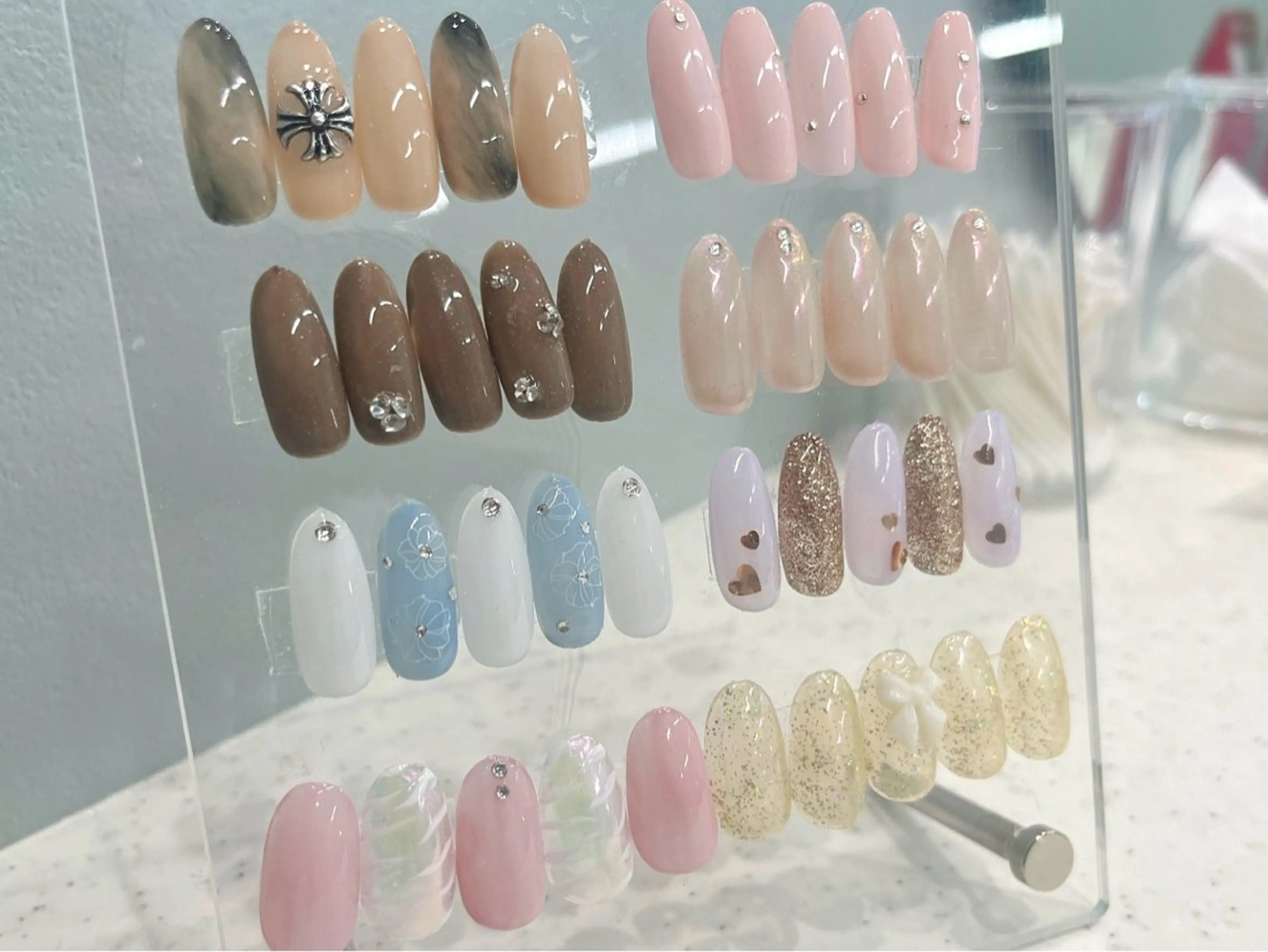 ネイル eight横浜☁️ くまべのネイルデザイン