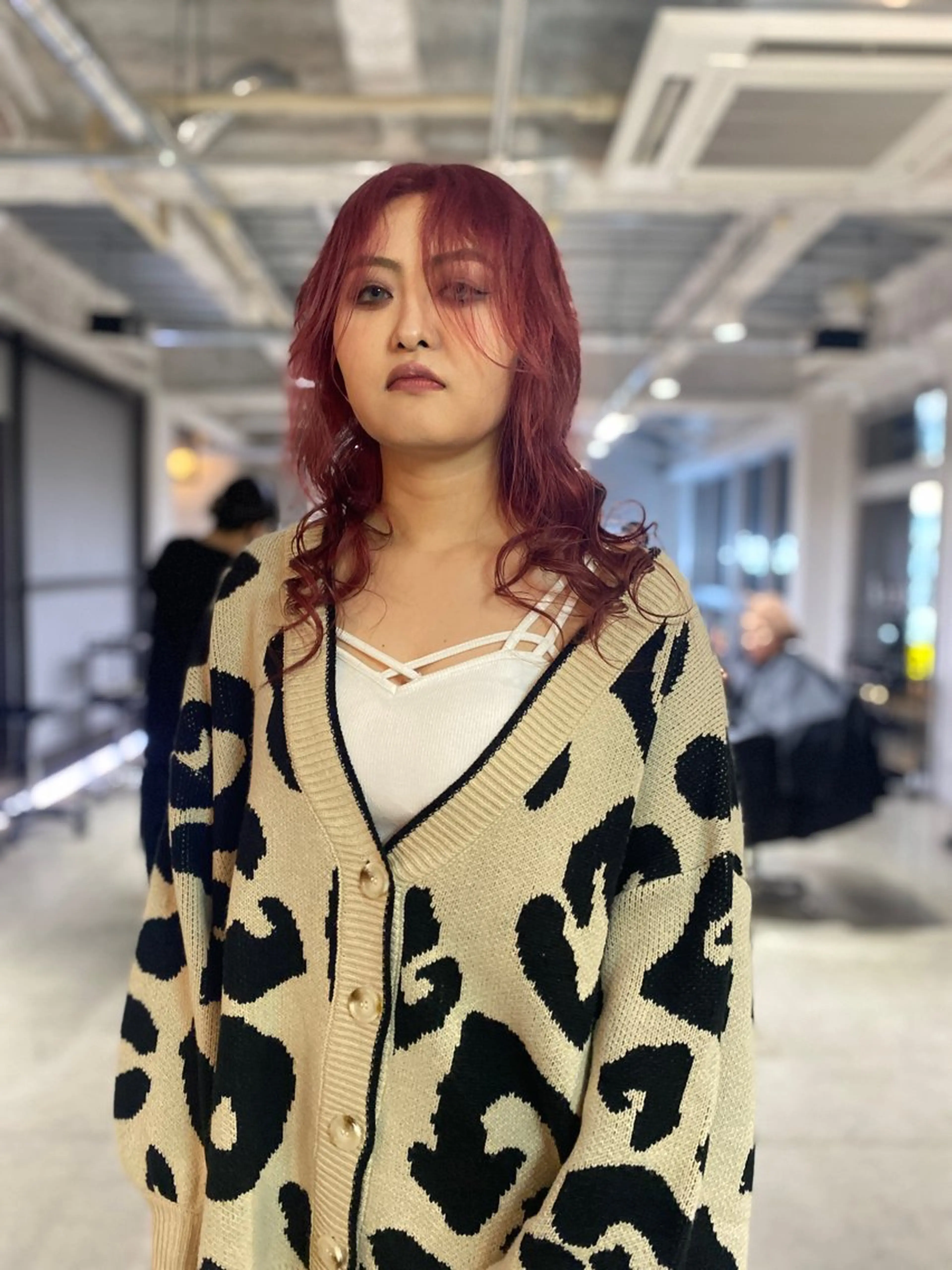 セミロング カラー KOOKI スティードトーキョーのヘアスタイル