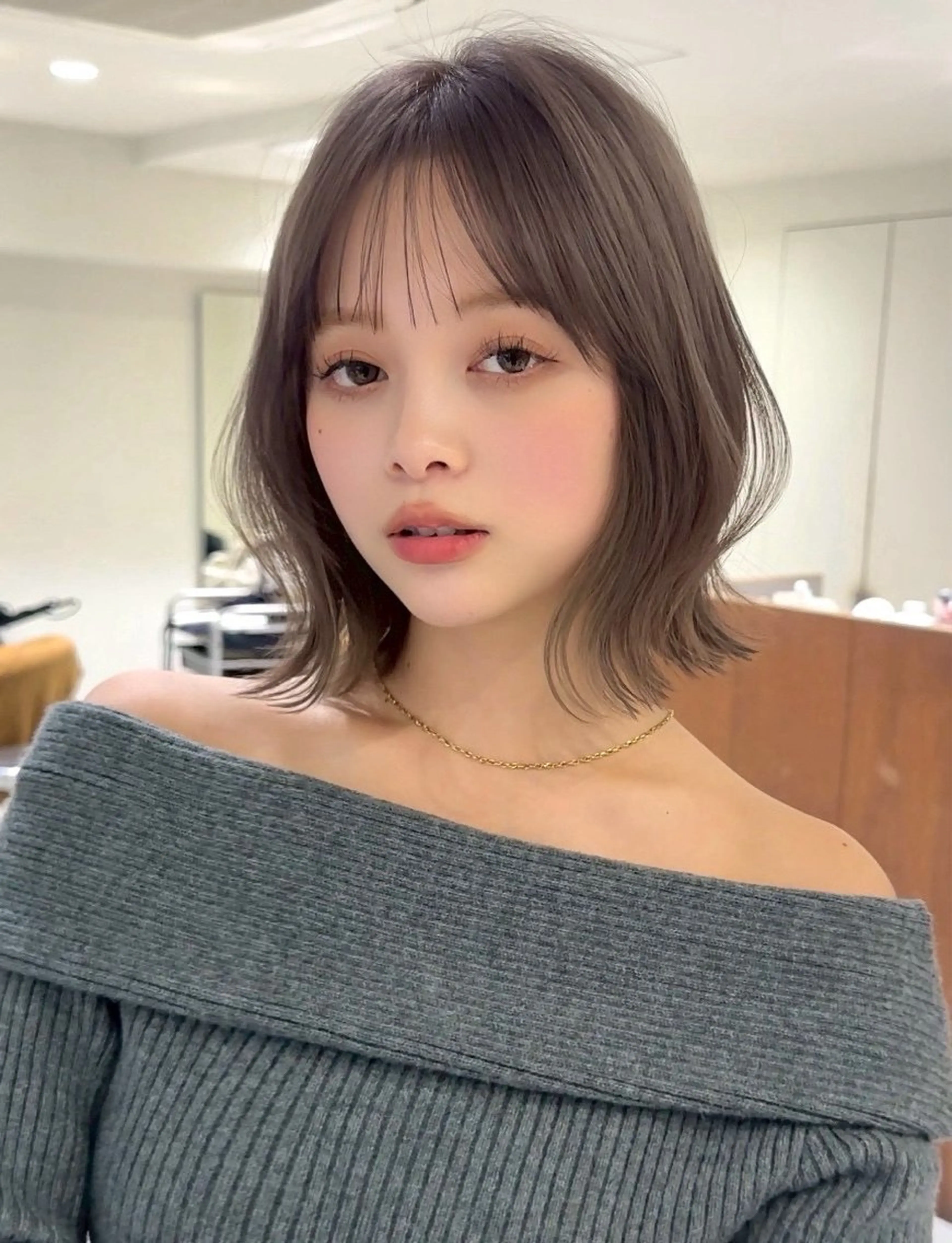 ショート 透明感カラー Lity🤍ྀིaiのヘアスタイル